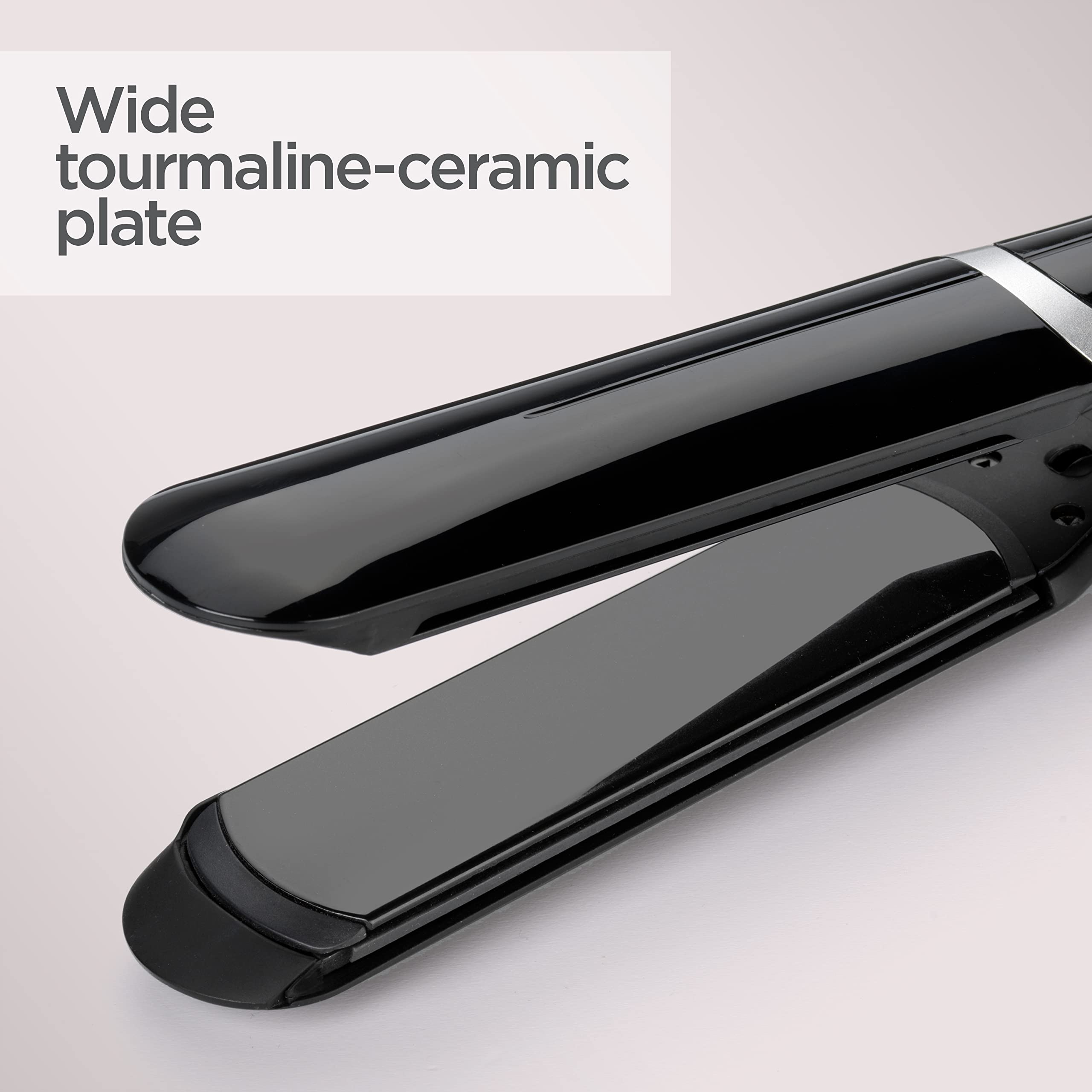 BaByliss Smooth Pro Wide Hair Straighteners with Ceramic Plates and 5 Heat Settings 4