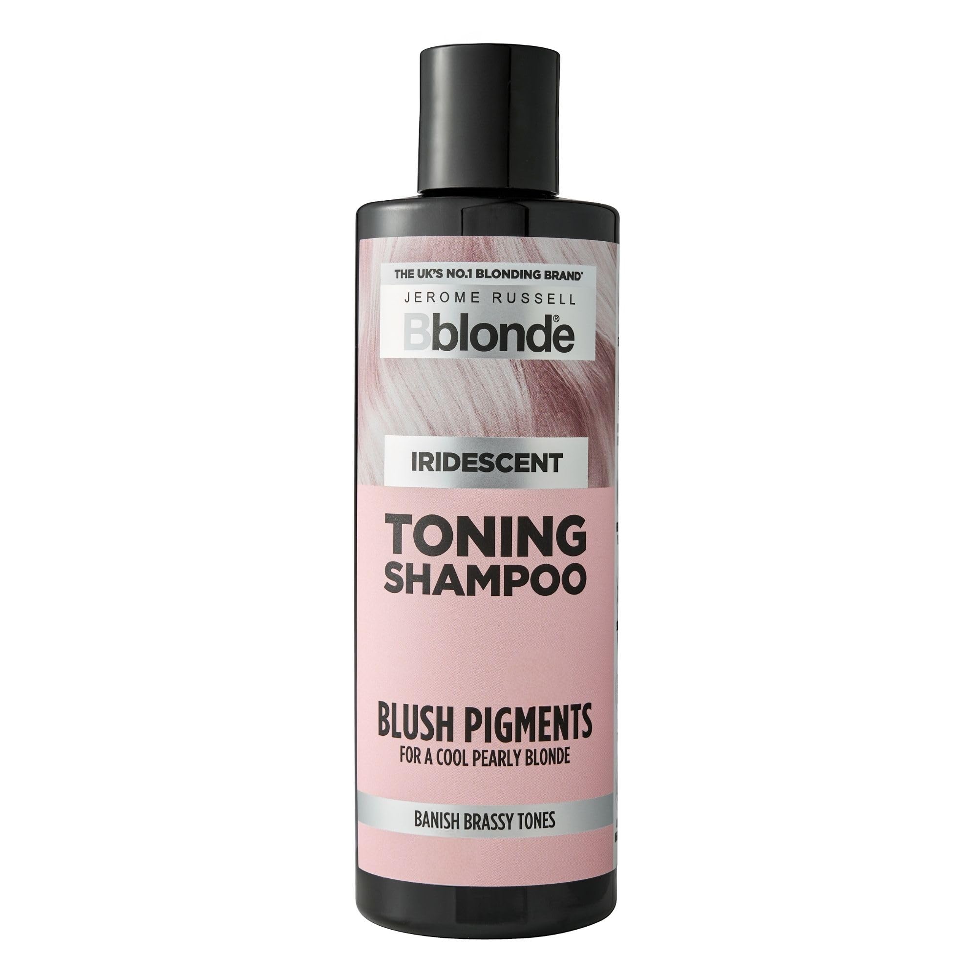 Bblonde® Iridescent Toning Shampoo with Blush Pigments | Neutralises Brassy Yellow Tones