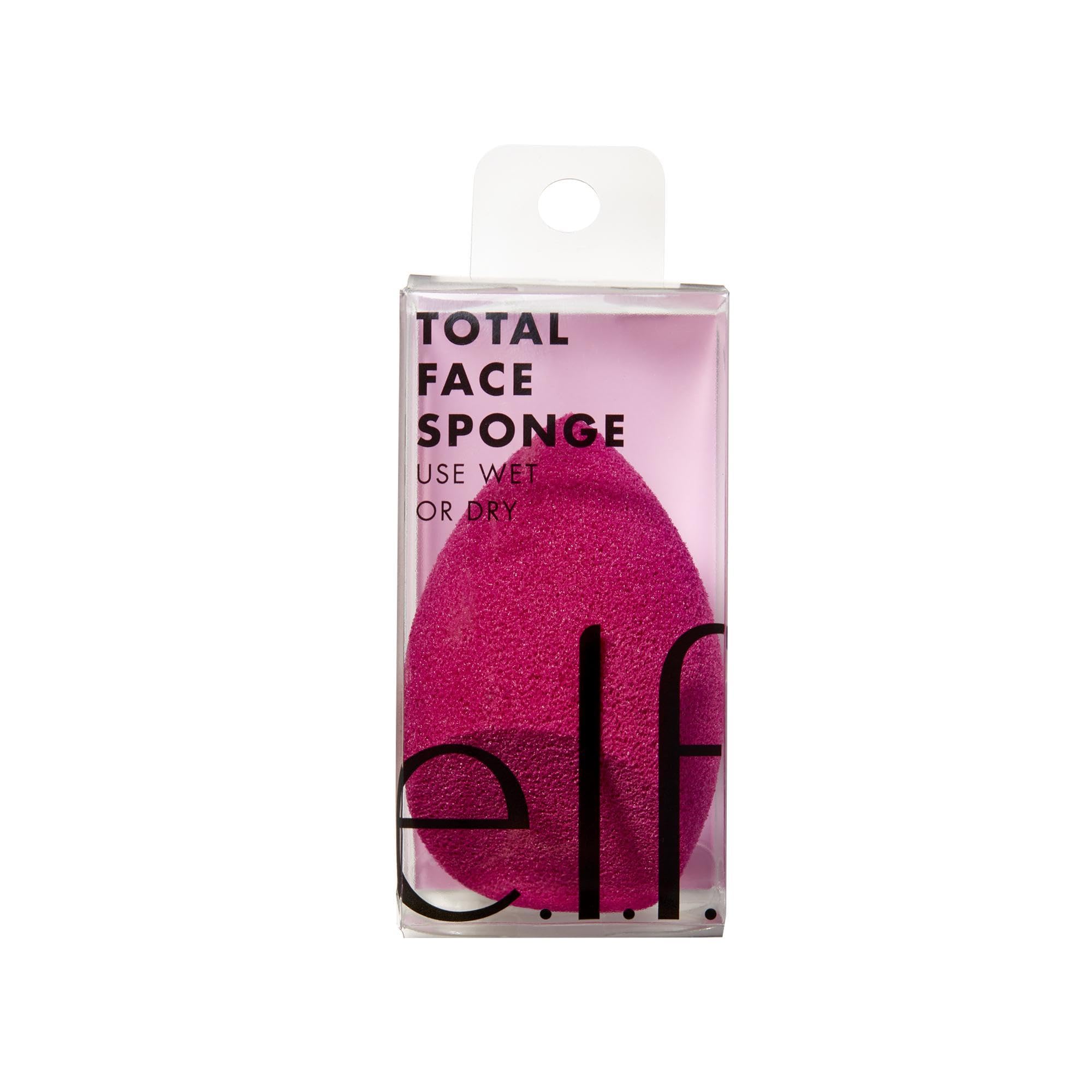 e.l.f. Total Face Sponge: Multi-Sided, Latex-Free Tool for Flawless Foundation & Highlighting