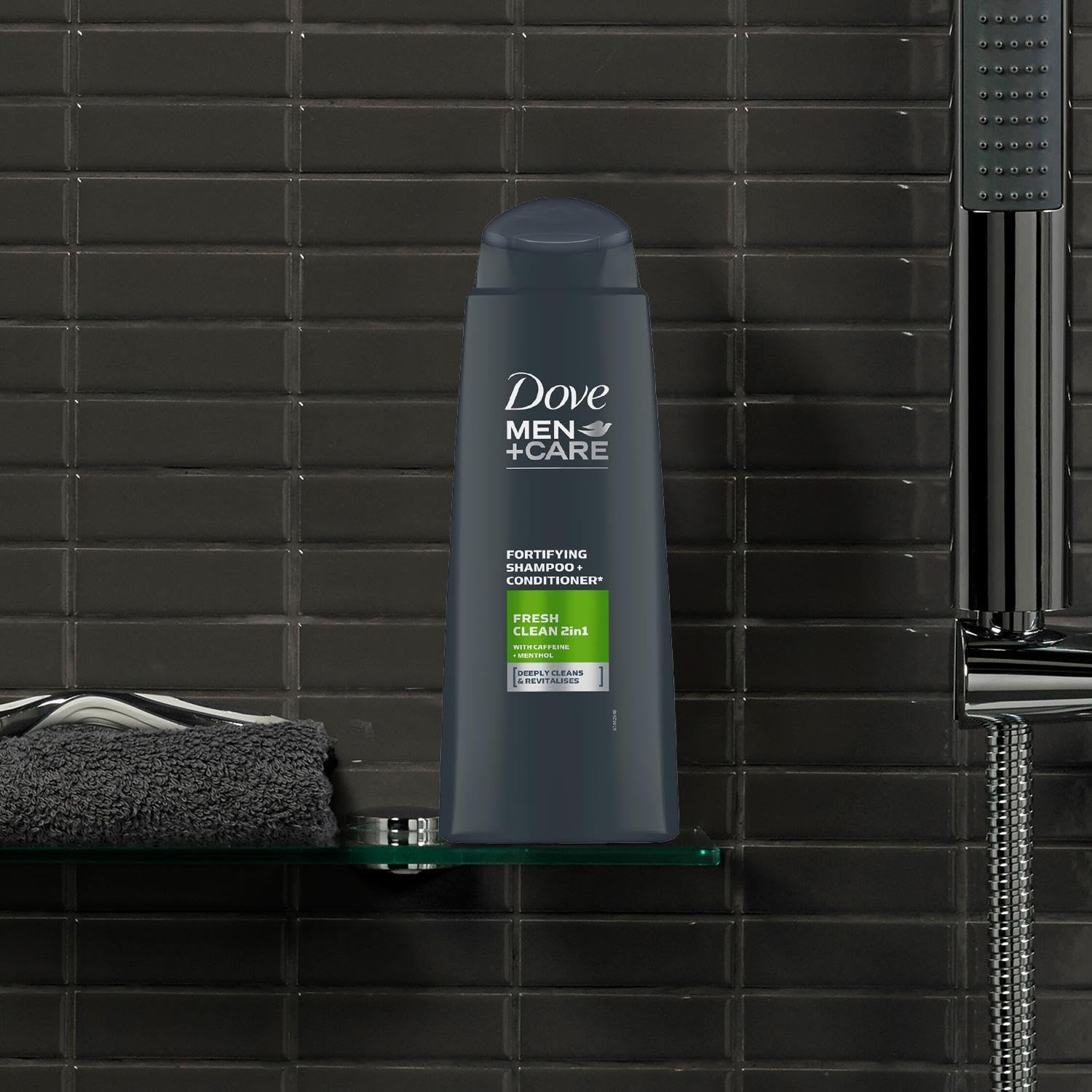 Dove Men + Care Fresh Clean 2 in 1 Shampoo and Conditioner, 400 ml 3