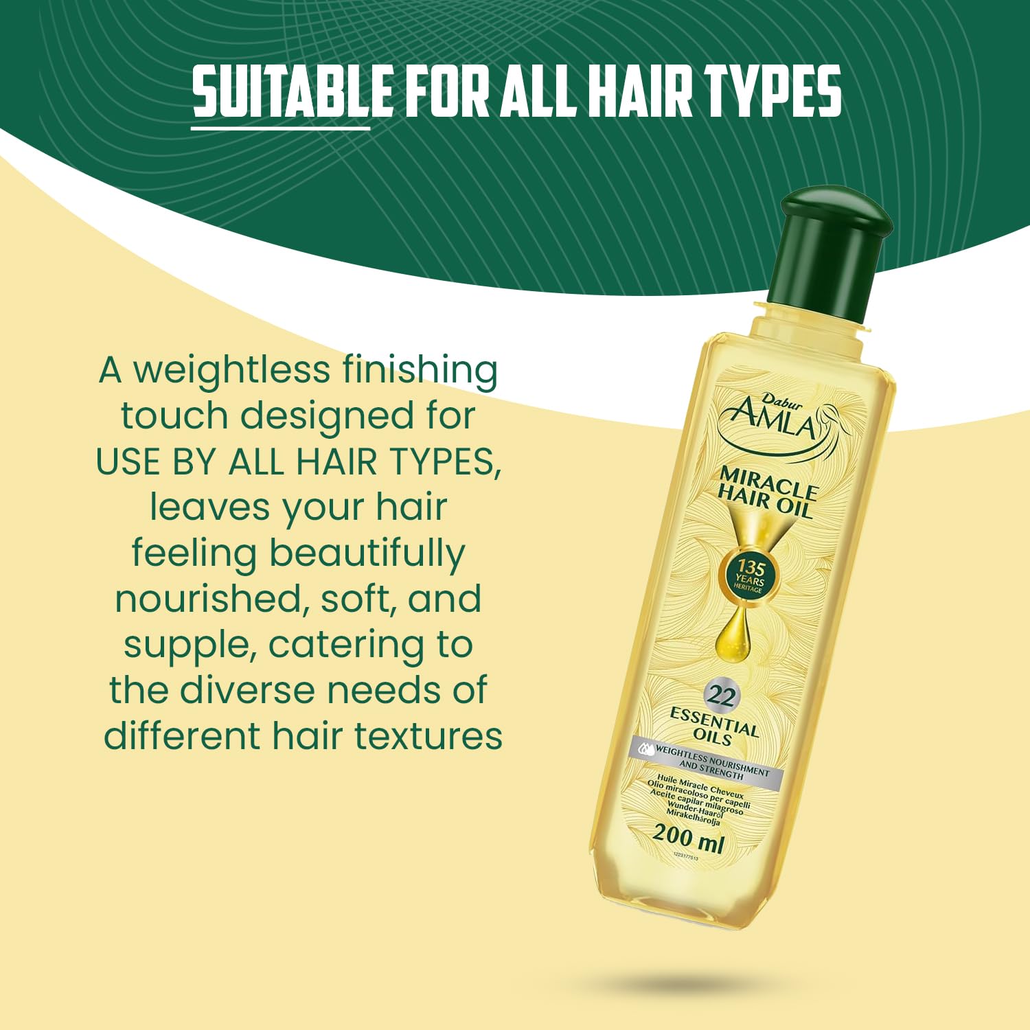 Dabur Amla Miracle Oil 200ml | Infused with 22 Ayurvedic Essential Oils | Vegan 4