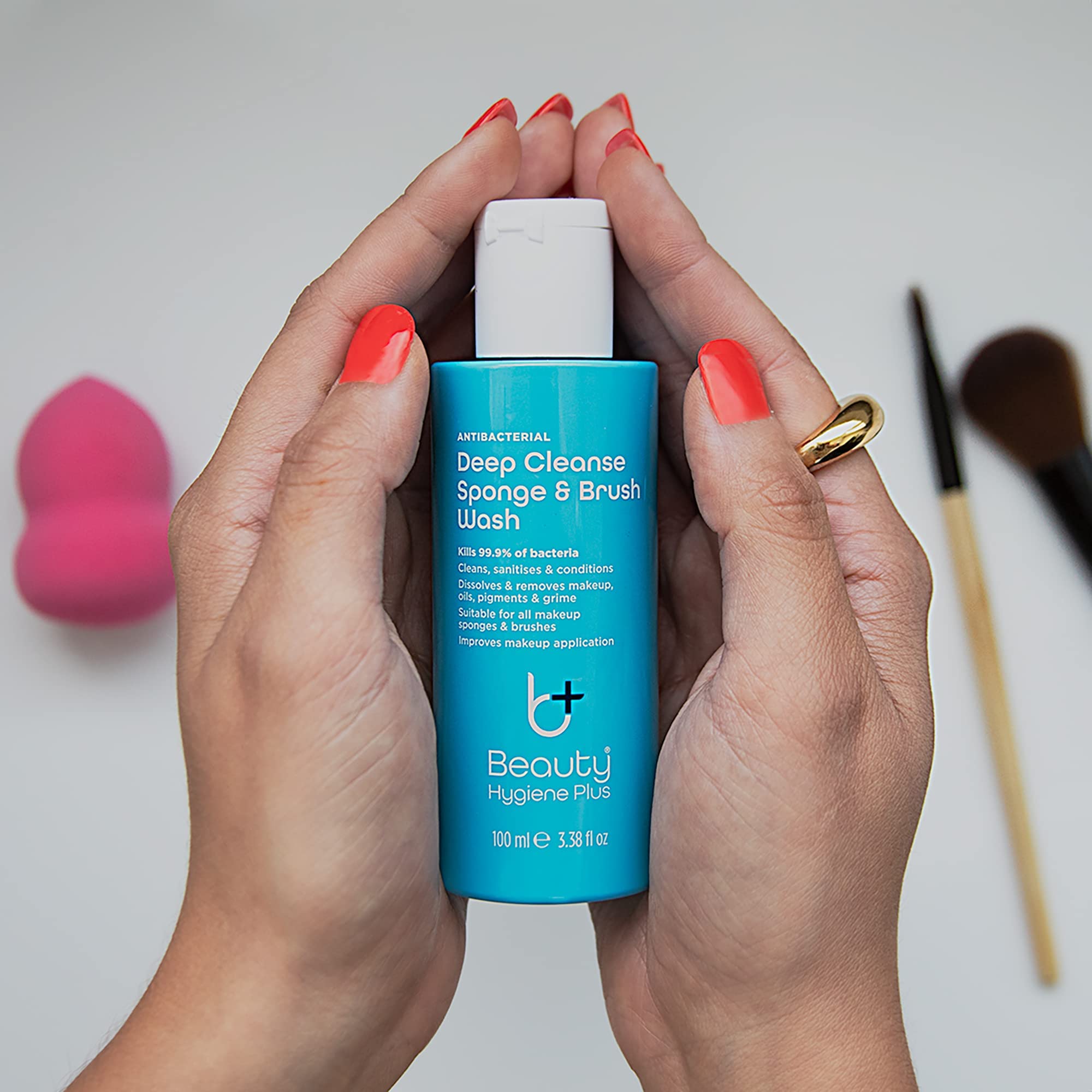 Beauty Hygiene Plus Deep Cleanse Makeup Sponge & Brush Wash Conditioning 5