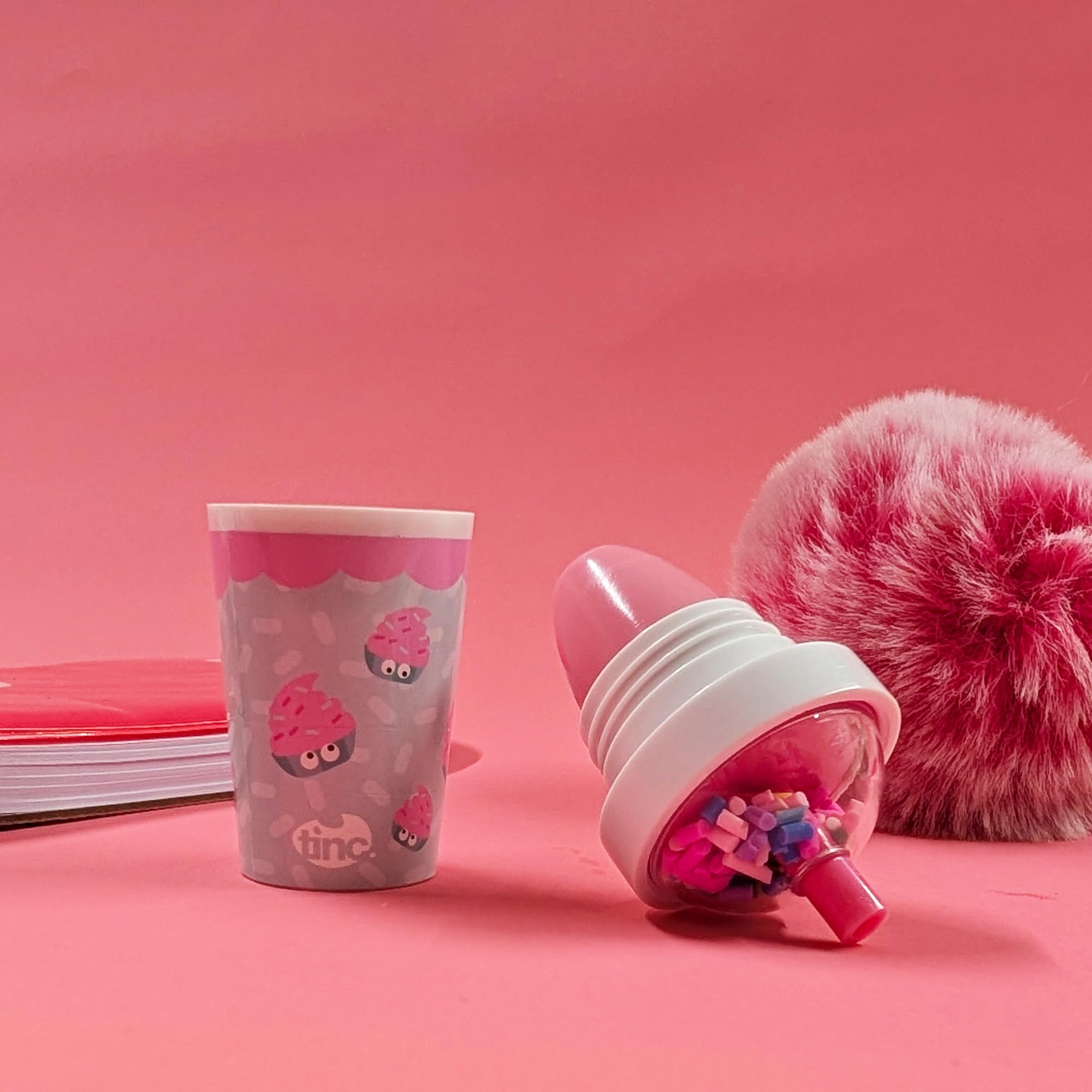 Tinc Sprinkle Shake Lippenbalsam – Köstliche Düfte: Kirsche, Cupcake und Bonbon – Pflegt die Lippen – Geschenkidee – 3er-Packung 8