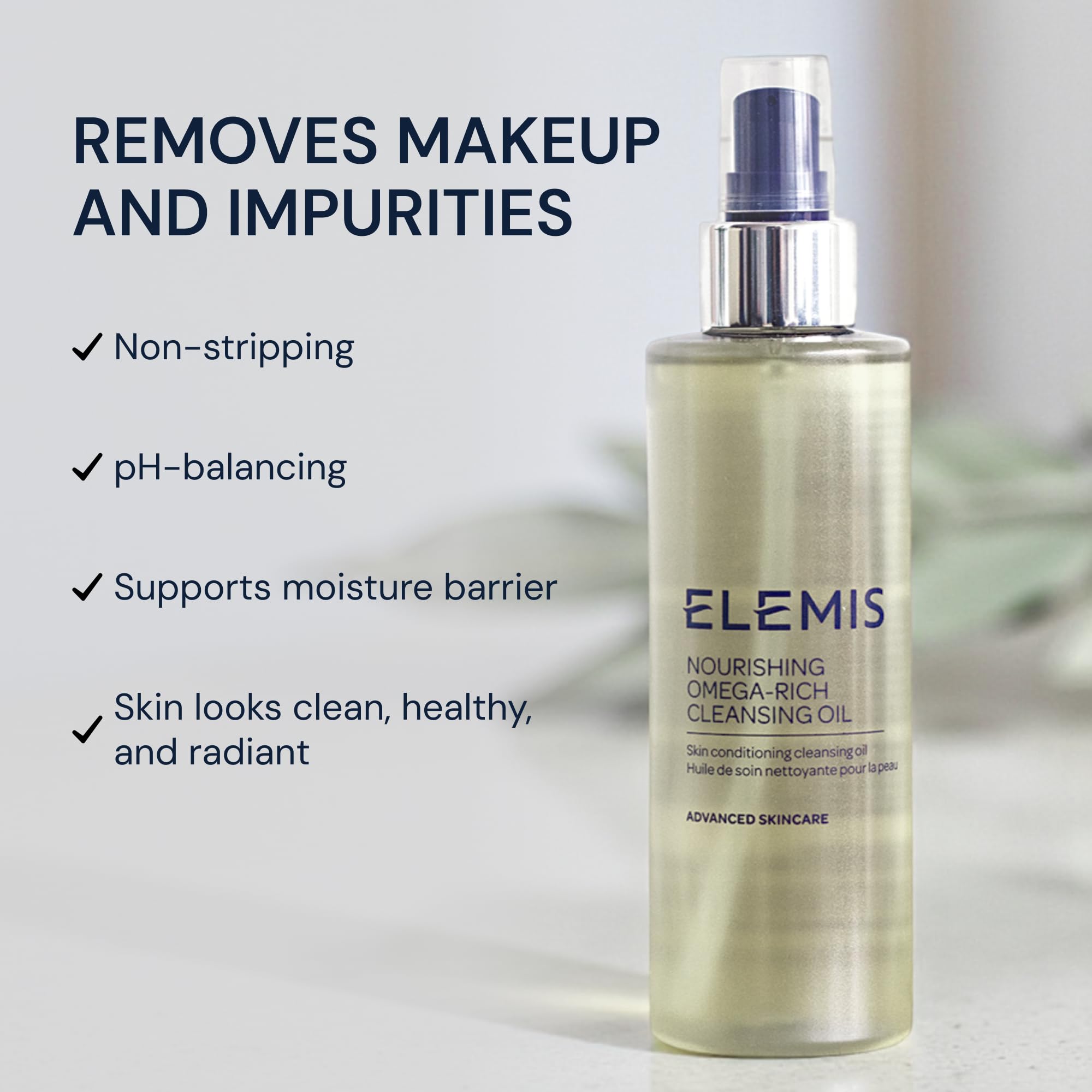 Elemis Nourishing Omega-Rich Cleansing Oil - Vitamin-Rich Face Elixir, 195ml 4