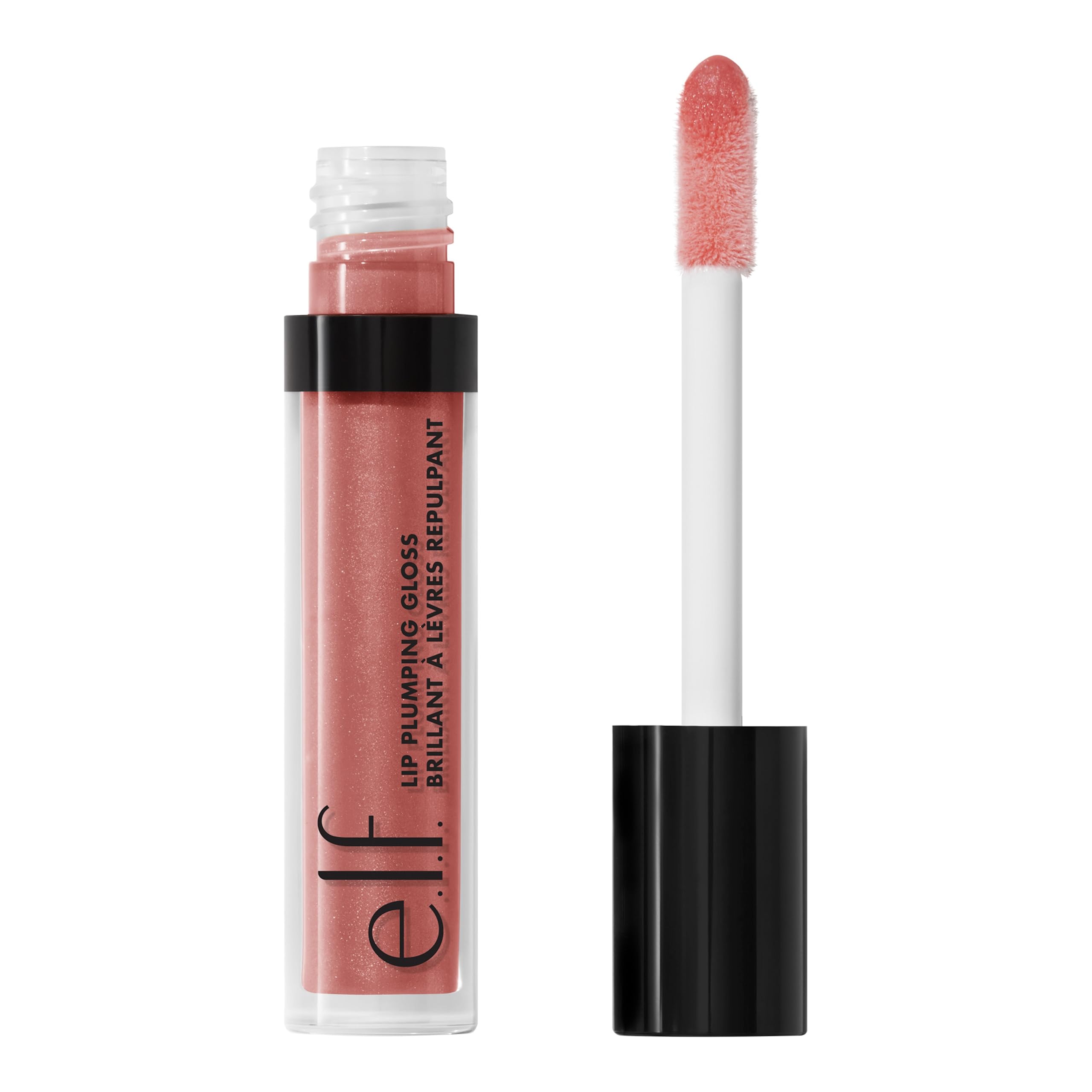e.l.f. Lip Plumping Gloss in Sweet Talker - High-Shine, Sheer Colour & Hydration