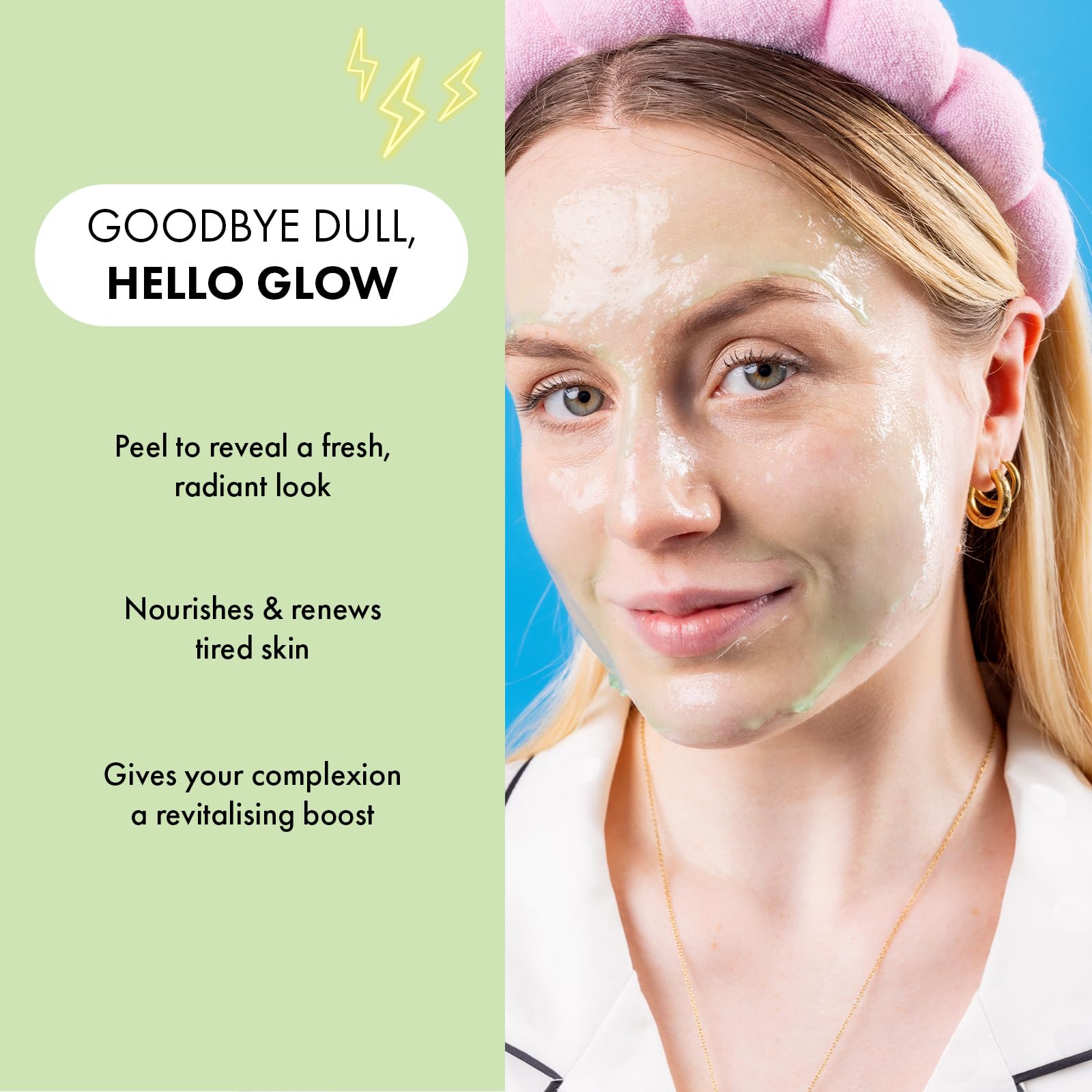 7th Heaven Cucumber Peel Off Face Mask with Hyaluronic Acid for Plump and Firm Skin 3