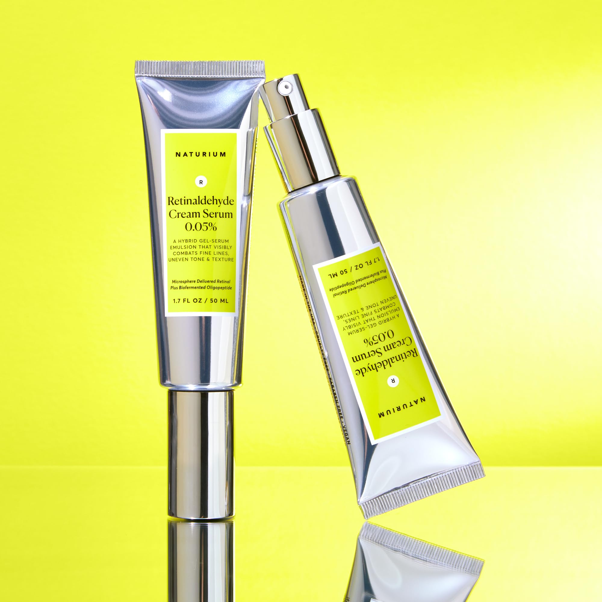 Naturium Retinaldehyde Cream Serum 0.05% Advanced Anti-Ageing & Smoothing Face Care 50 ML 5