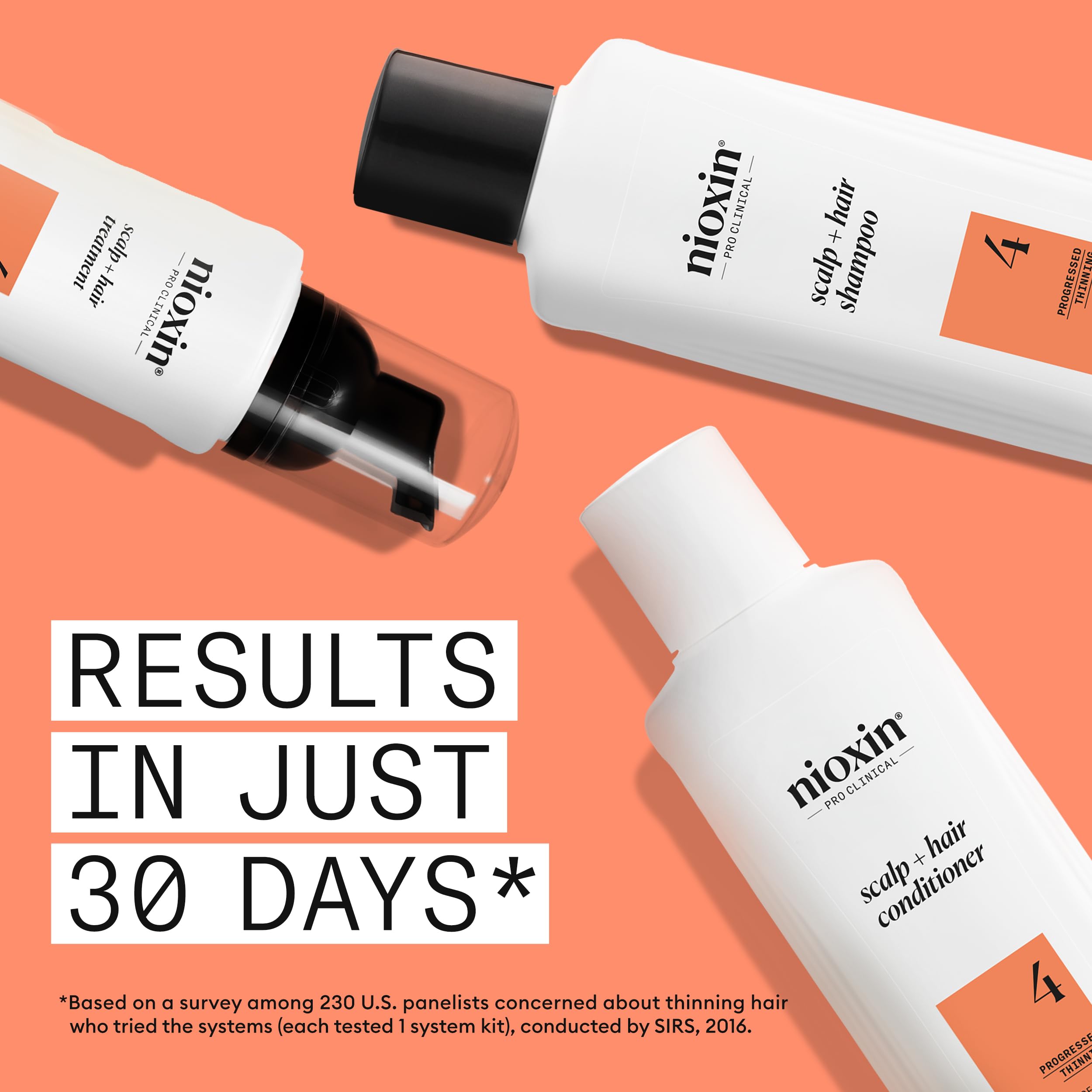 NIOXIN Scalp + Hair Thickening System 4 Kit - Hair Treatment System 3