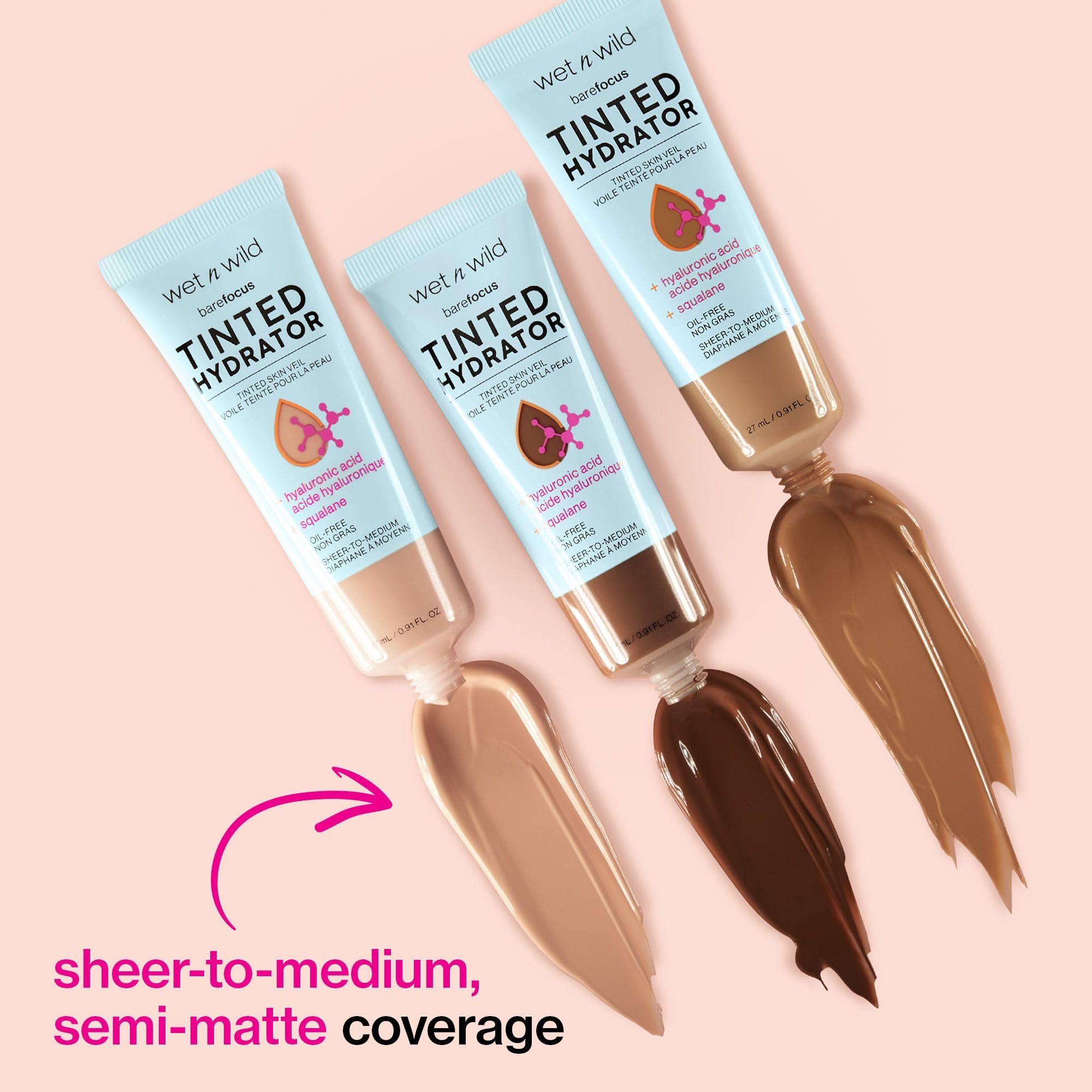 Wet 'n' Wild Bare Focus Tinted Hydrator with Hyaluronic Acid & Squalane 5
