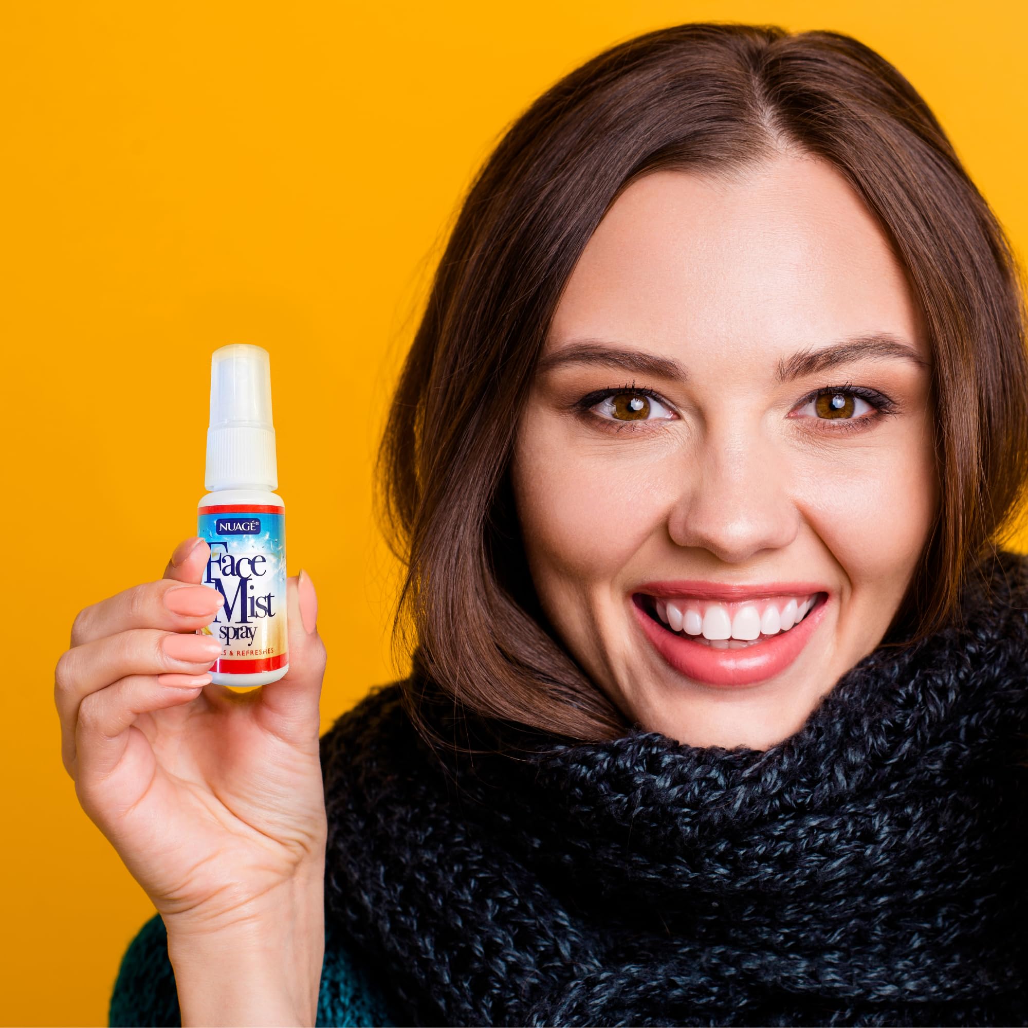 NUAGÉ Hayfever Cooling & Refreshing Face Mist Spray for Dry Eyes & Skin 15ml 5