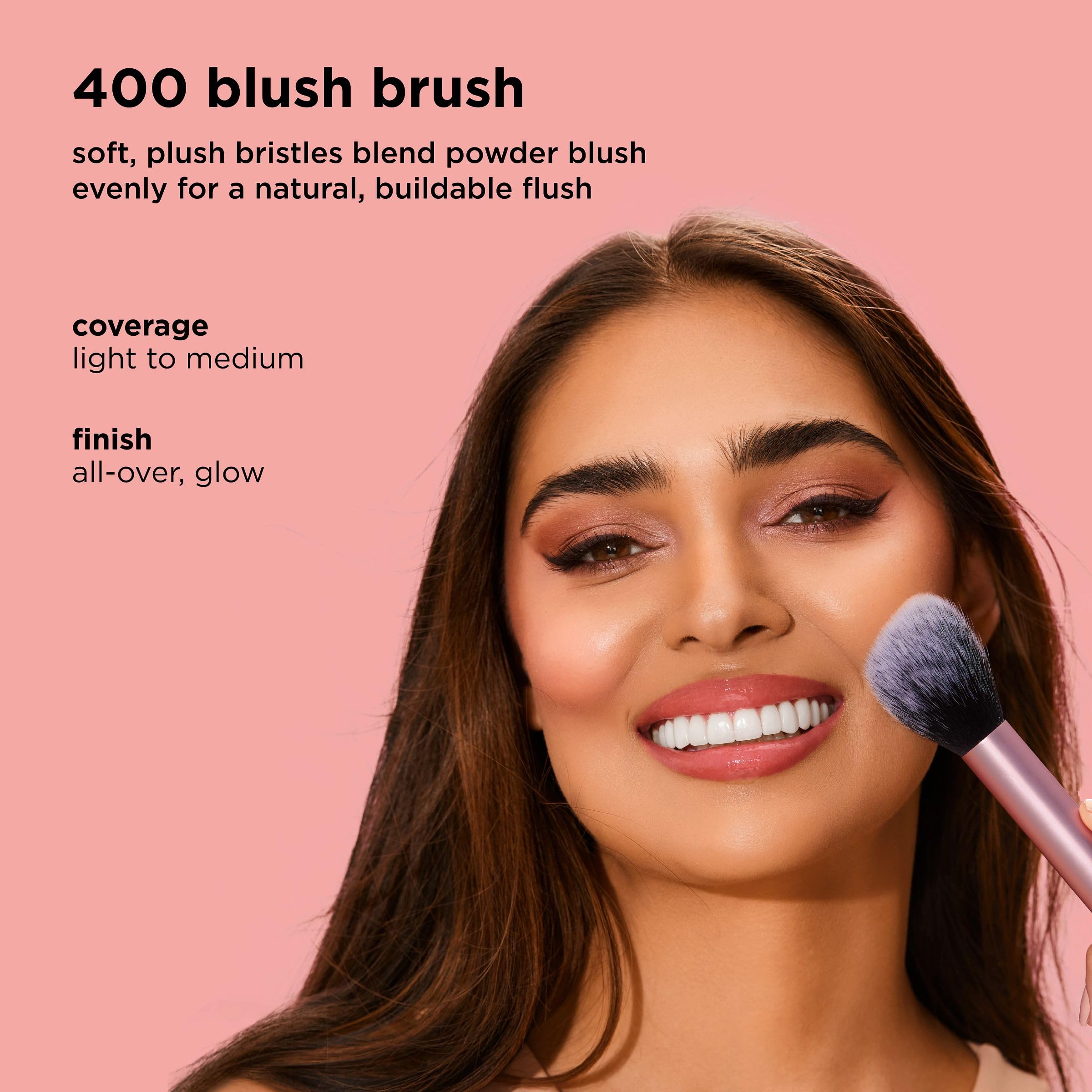 Real Techniques Cruelty-Free Blush Makeup Brush for Cheeks and Blending 4