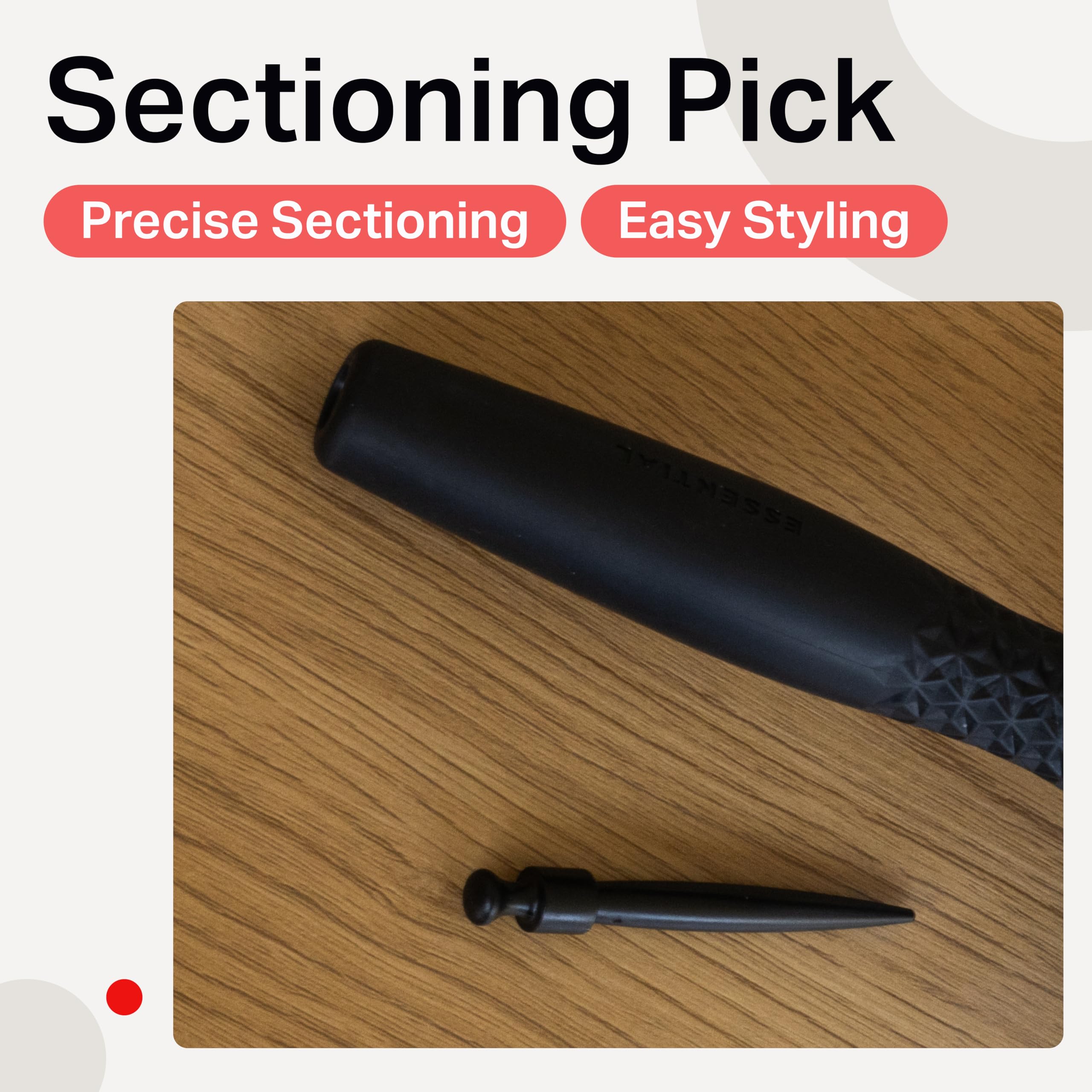 Olivia Garden Essential Blowout Classic Brush - Size 45 - Silver, Fast Drying 5