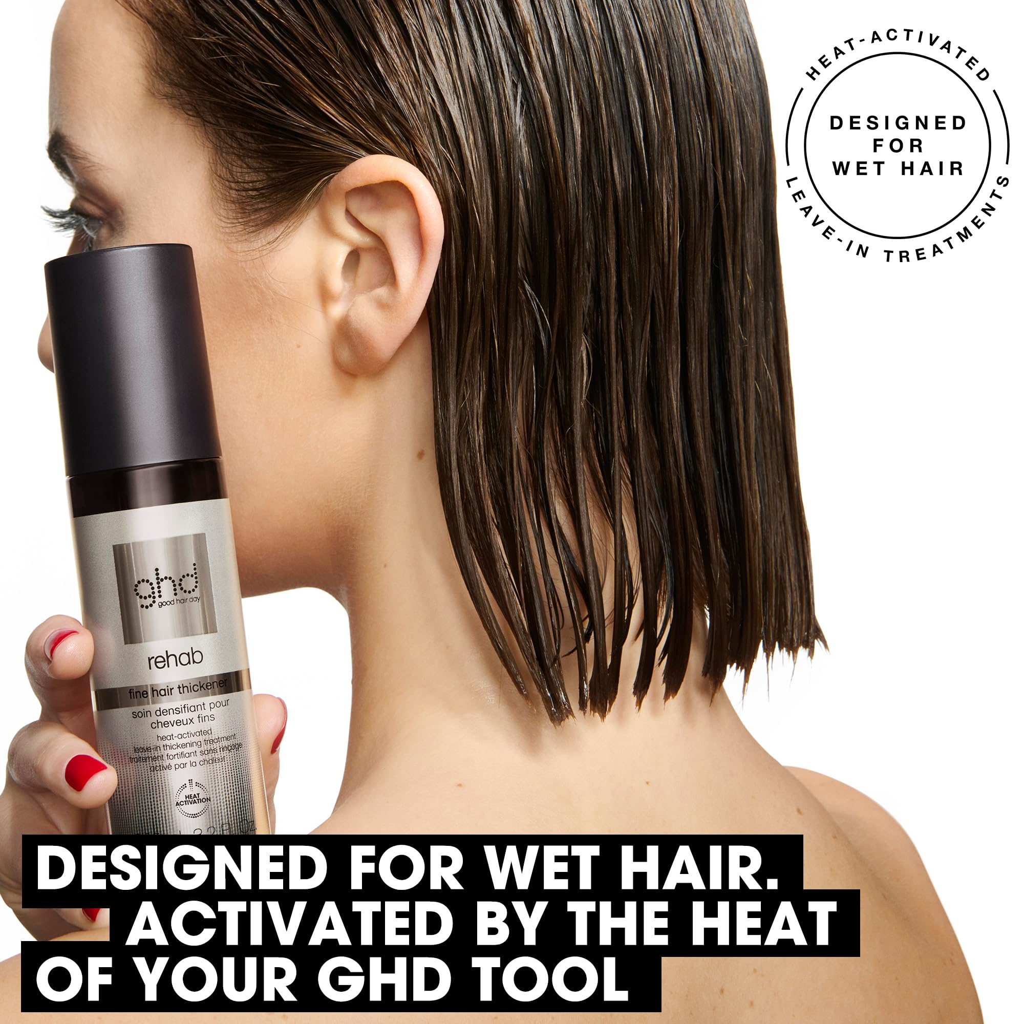 ghd Rehab Fine Hair Thickener Heat-Activated Leave-In Thickening Treatment 3