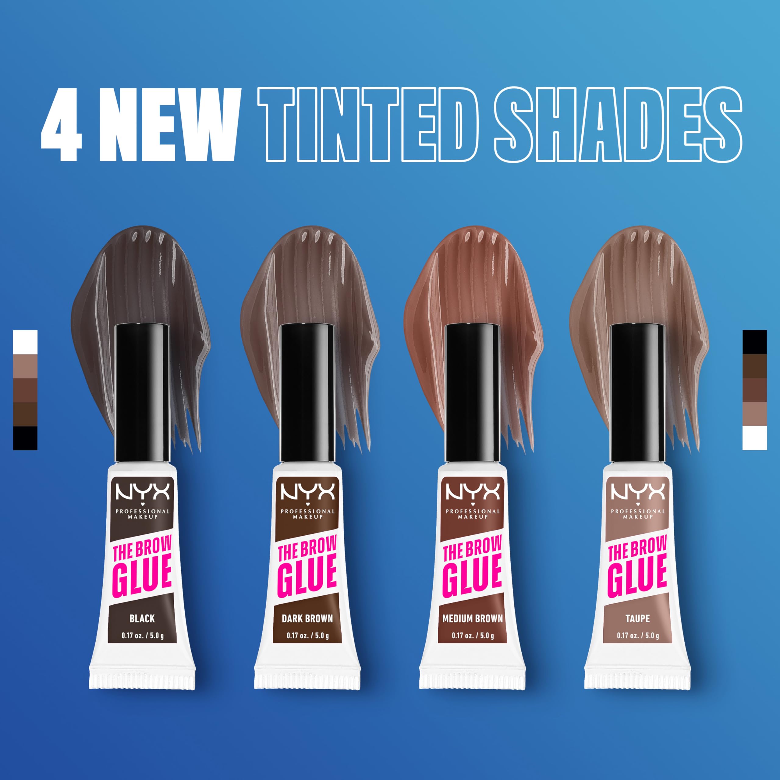 NYX Professional Makeup The Brow Glue Instant Brow Styler for Laminated Brow Look 4