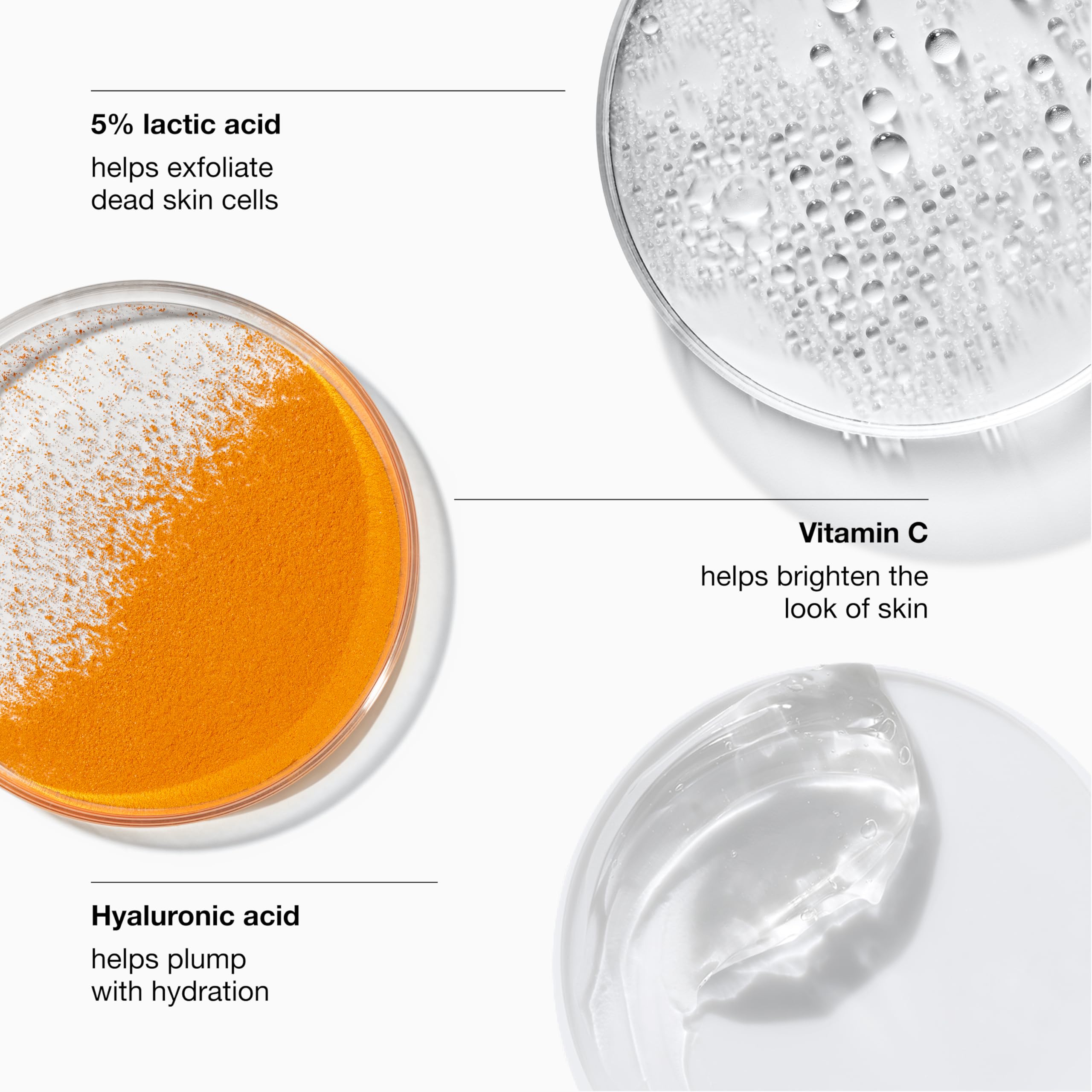 Clinique Moisture Surge Active Glow Serum with 5% Lactic Acid, Vitamin C + Hyaluronic Acid 3