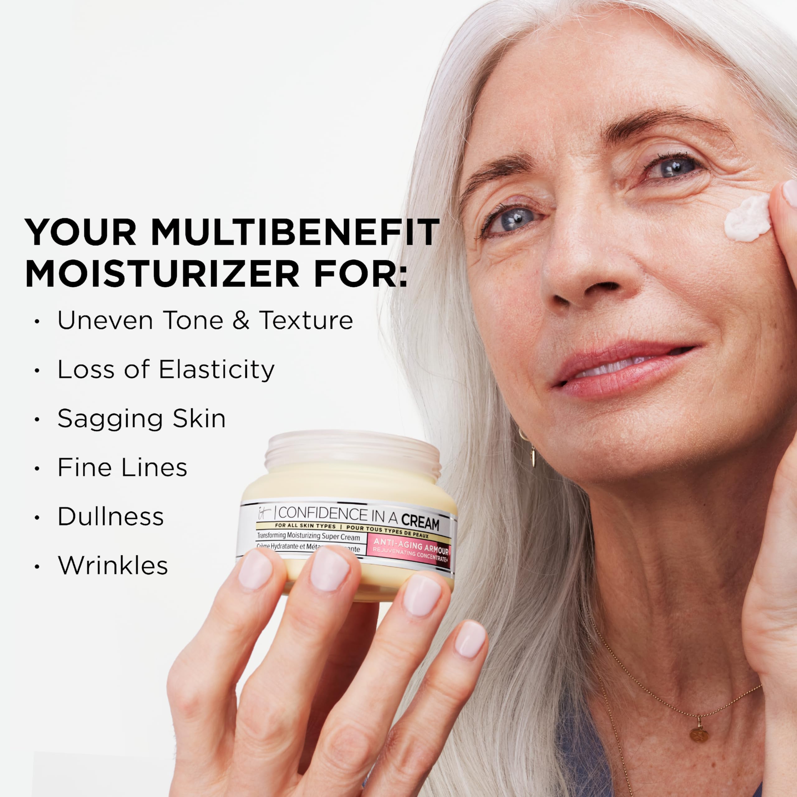 IT Cosmetics Confidence in a Cream Hydrating Anti-Ageing Moisturiser 4