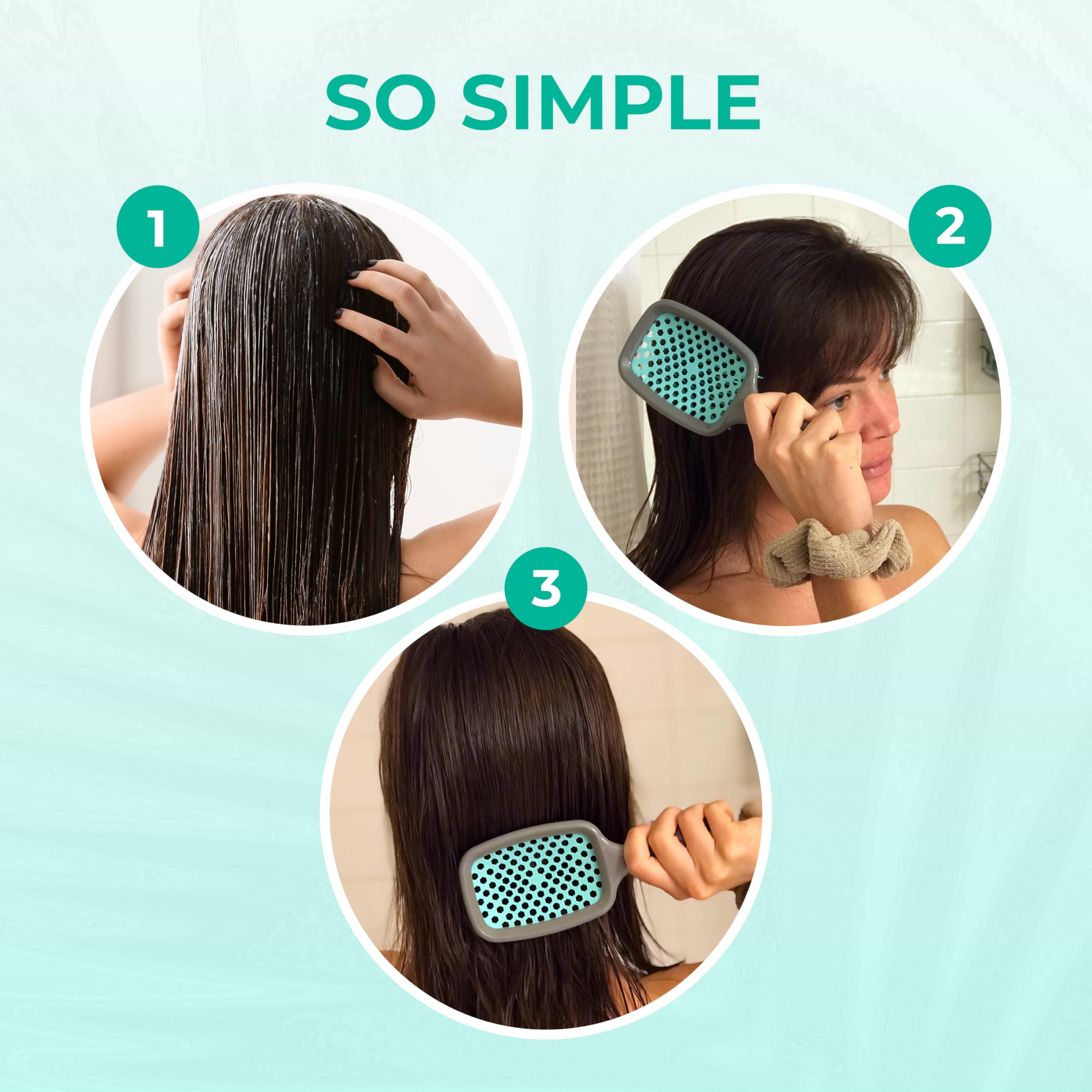 FHI Heat UNbrush Wet & Dry Vented Detangling Hair Brush - Aurora 8