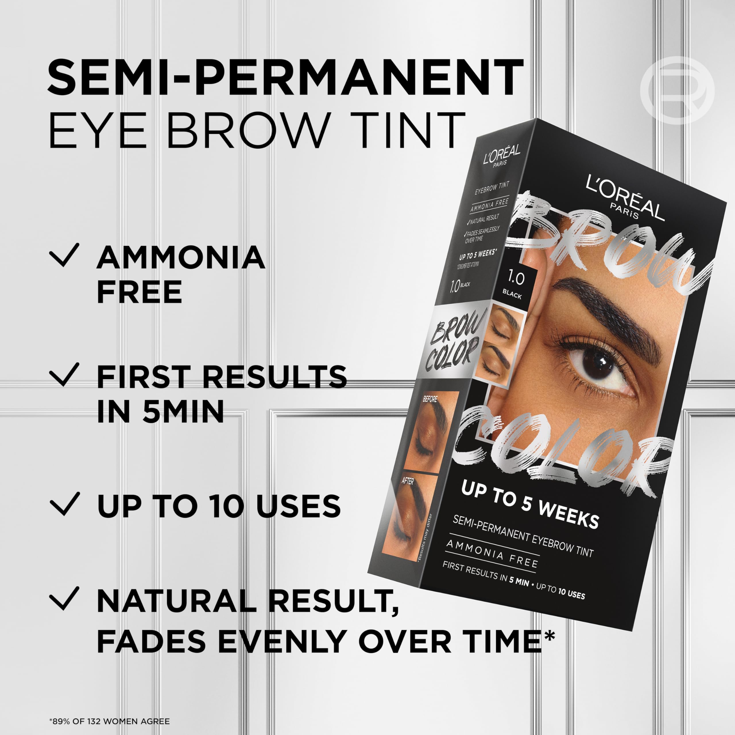 L'Oréal Paris Semi-Permanent Eyebrow Tint, Dark Blonde 7.0, Lasts up to 5 Weeks 3
