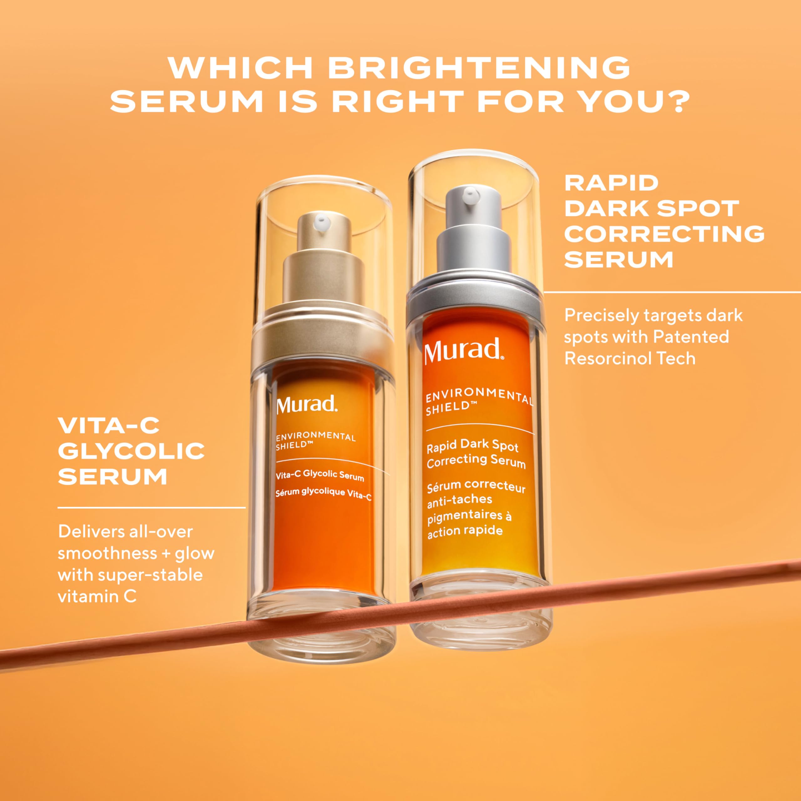 Murad Environmental Shield VITA-C Glycolic Brightening Serum for Skin Brightening 8