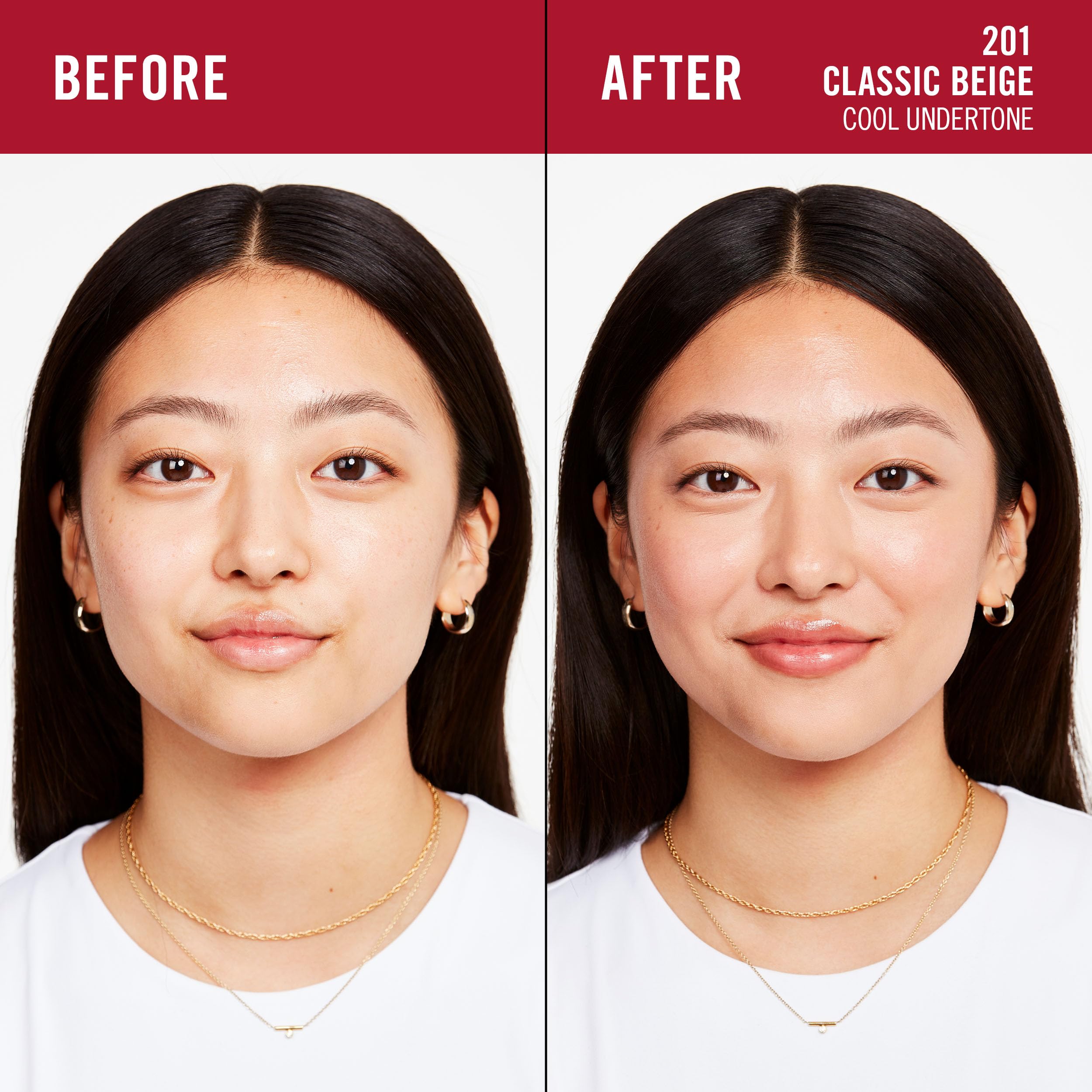 Rimmel Lasting Finish 35Hr Foundation 201 Classic Beige - Full Coverage, Hydrating, SPF20 3