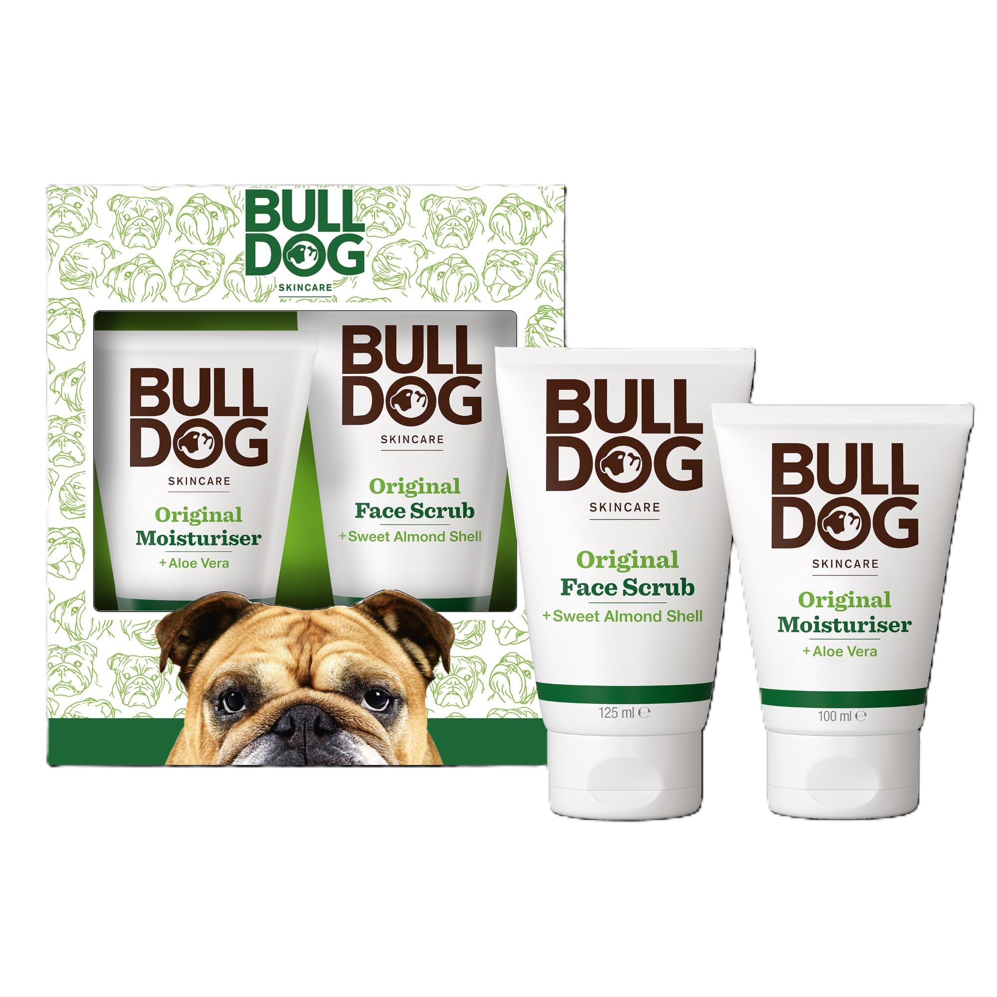 Bulldog Skincare Original Duo Set: Face Wash and 24-Hour Hydrating Moisturiser