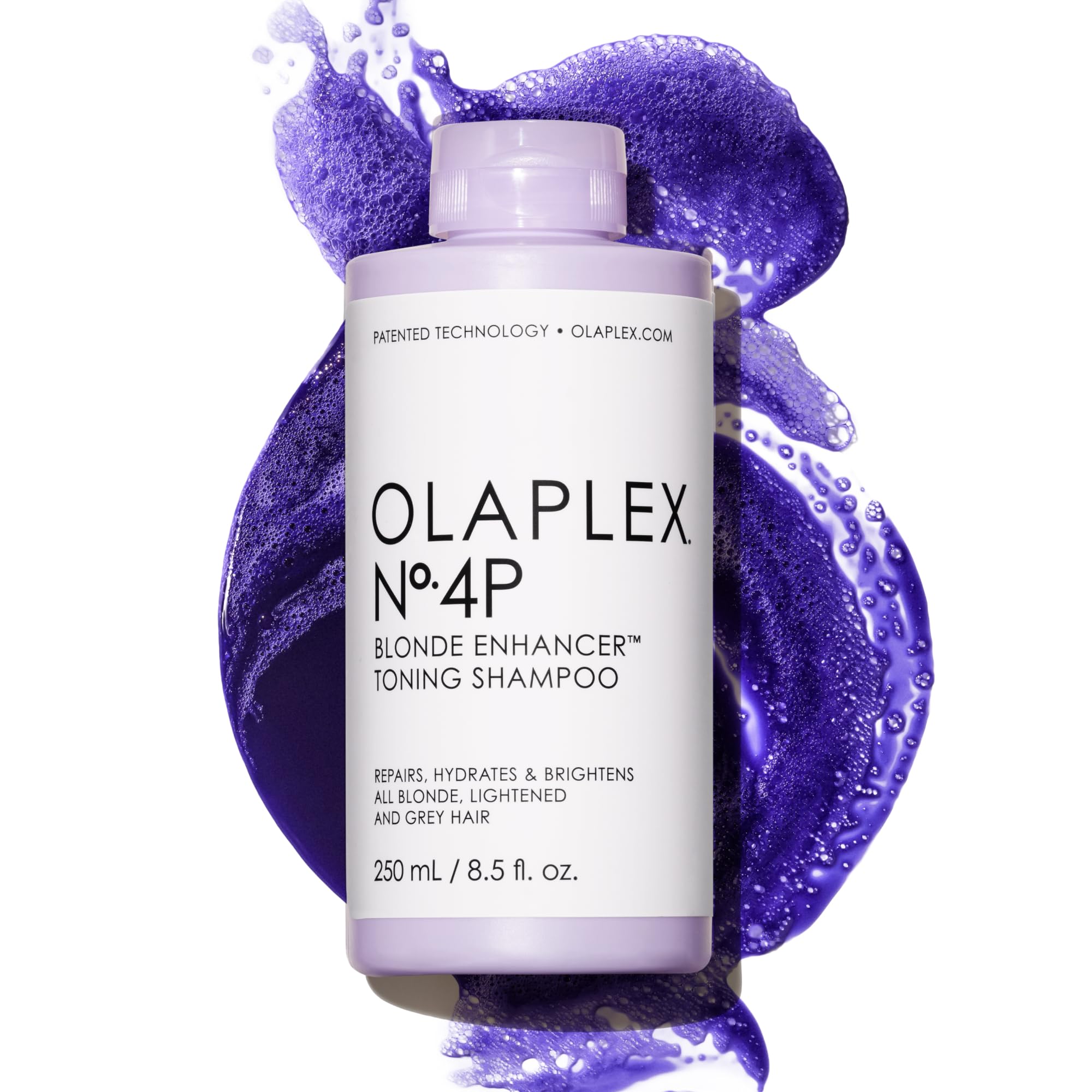 Olaplex Nr. 4P Blonde Enhancer Purple Toning Shampoo: Neutralisiert Gelbstich