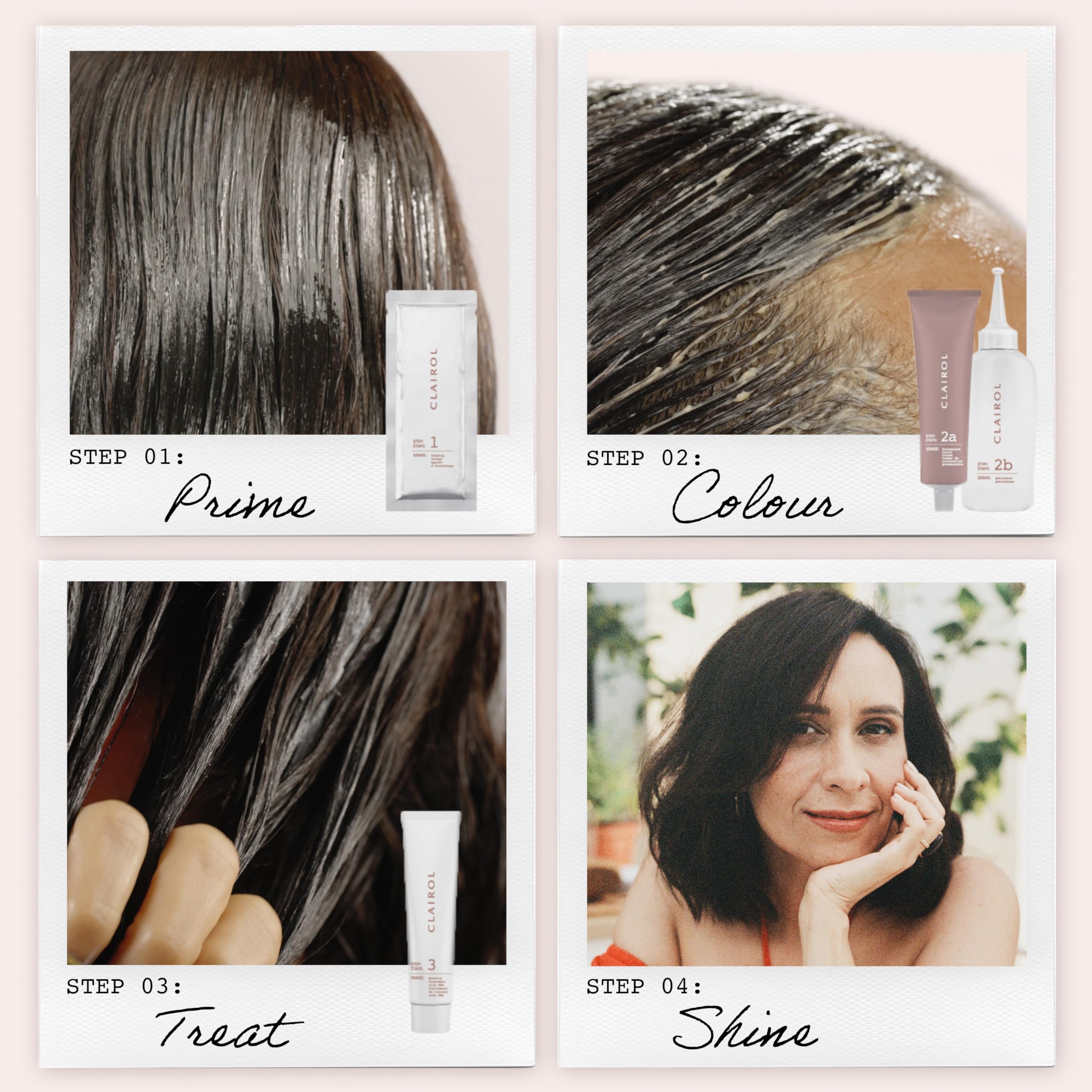 Clairol Colour Strong Permanent Hair Dye - 6.0 Light Brown with Zero Ammonia 3