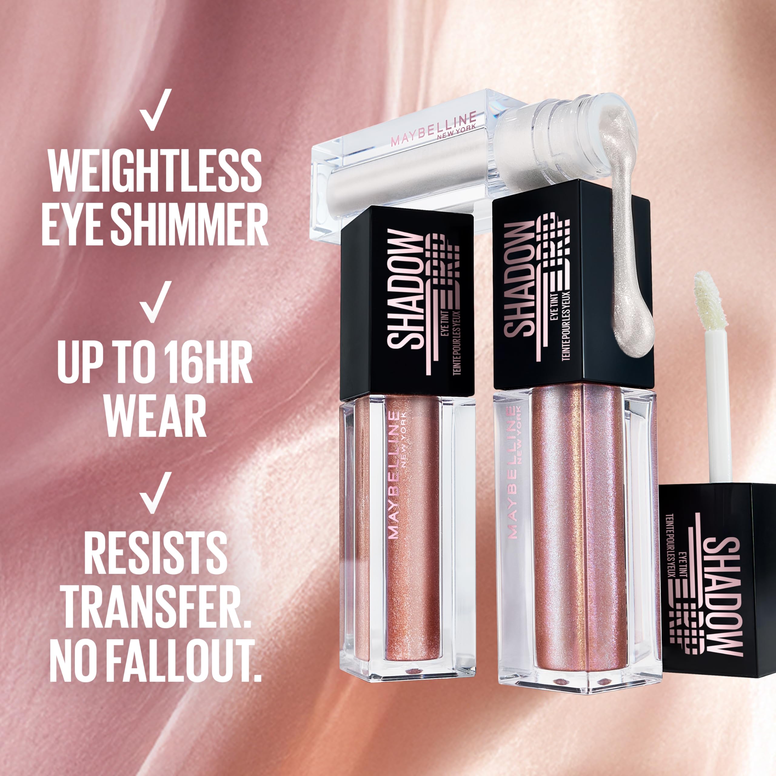 Maybelline Shadow Drip Liquid Eye Tint Up to 16HR Long Wear Shimmer 4