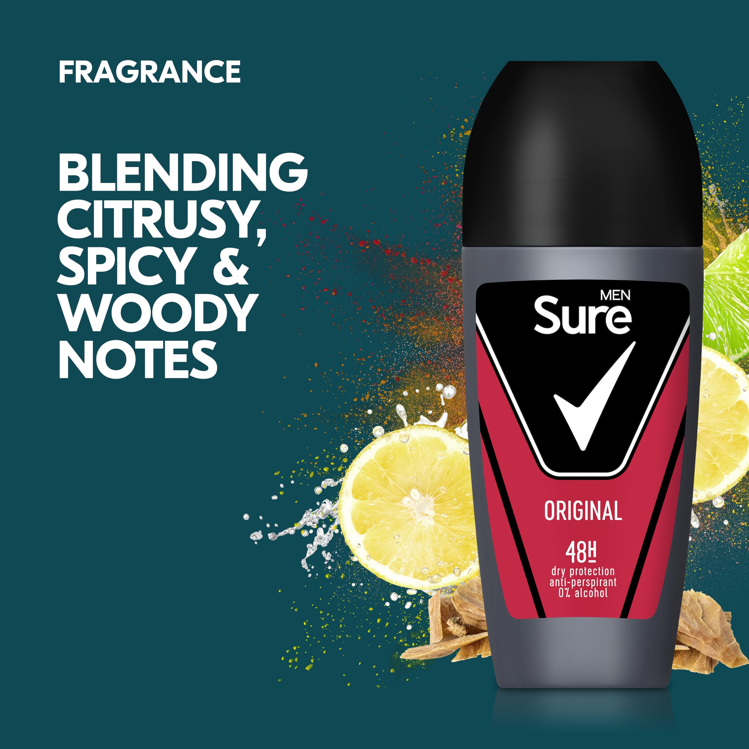 Sure Original Antiperspirant Roll On Deodorant for Men with MotionSense Technology 4