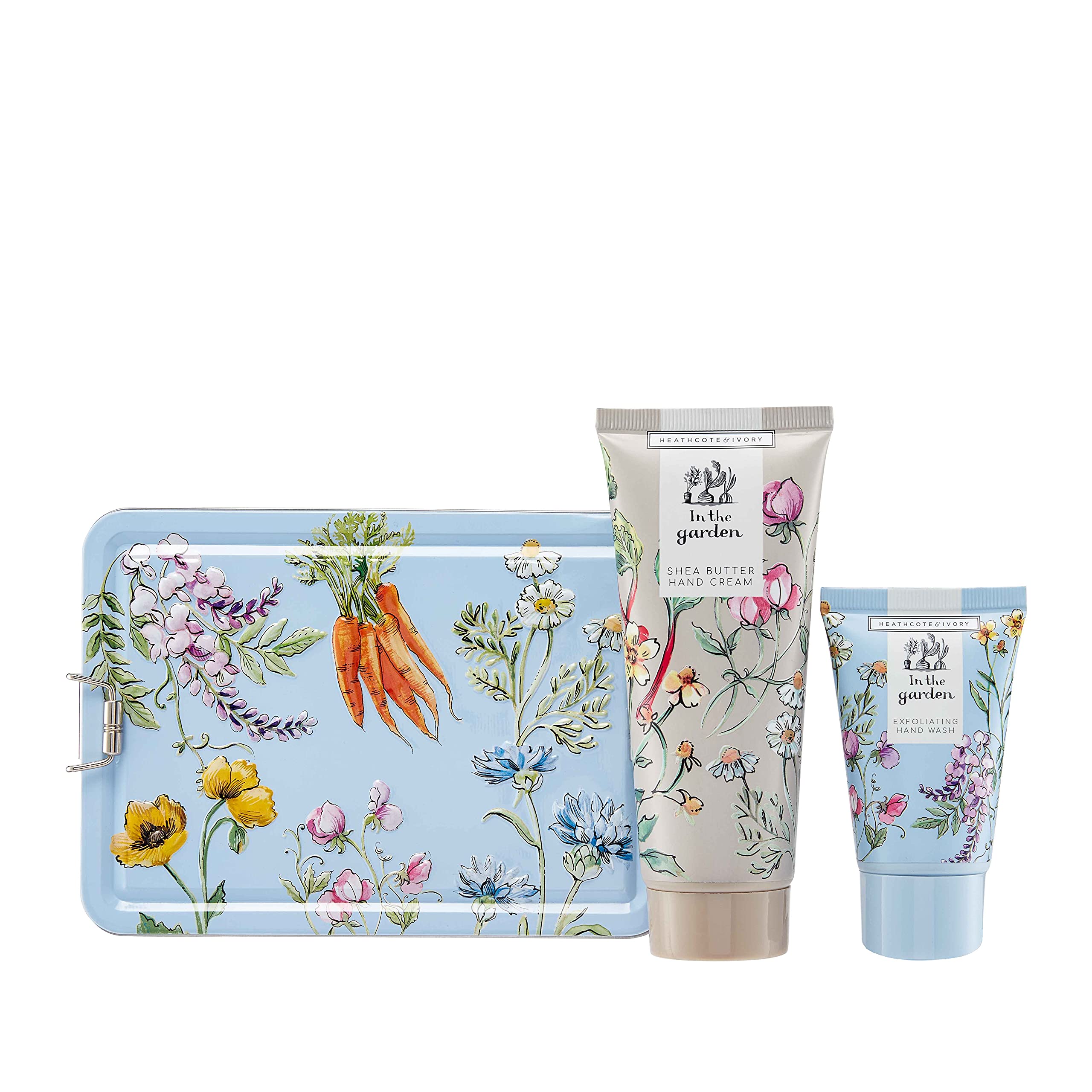 Heathcote & Ivory Rhubarb & Lilac Hand Care Duo with Vitamin E & Shea Butter