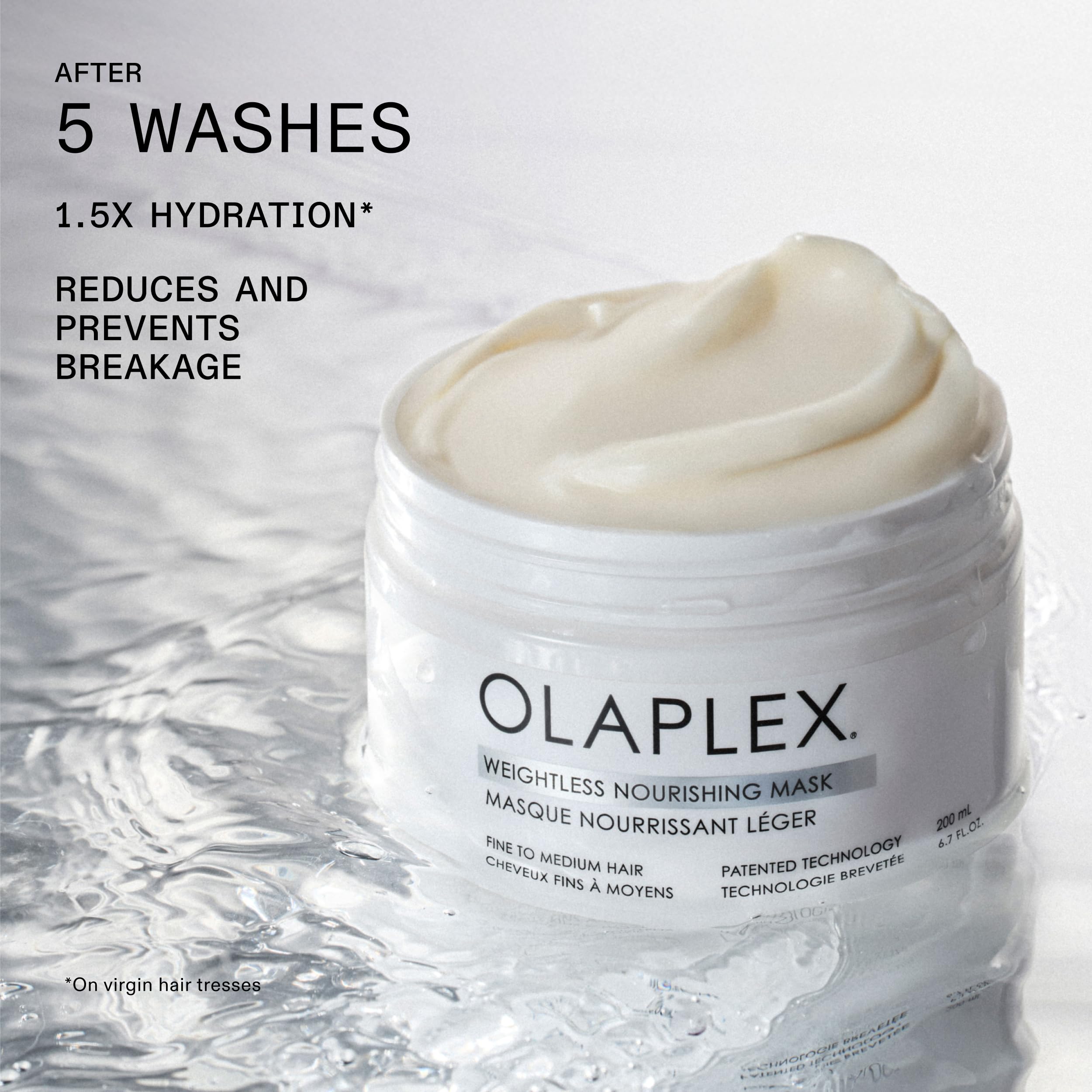 OLAPLEX Weightless Nourishing Mask: Cuticle Sealing Hydration & Volume 3