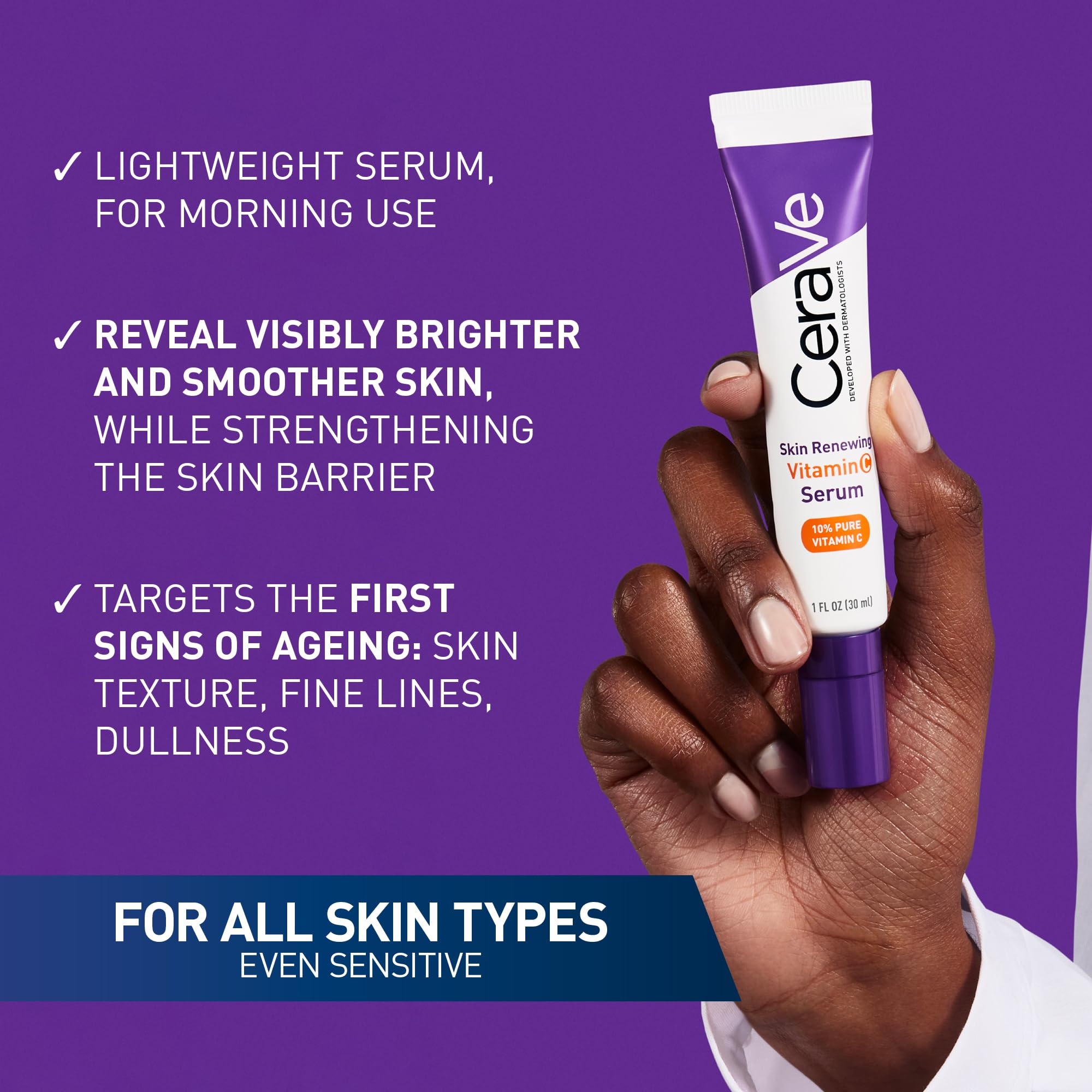 CeraVe Get Your Glow On Gift Set with Vitamin C and Peptides 3