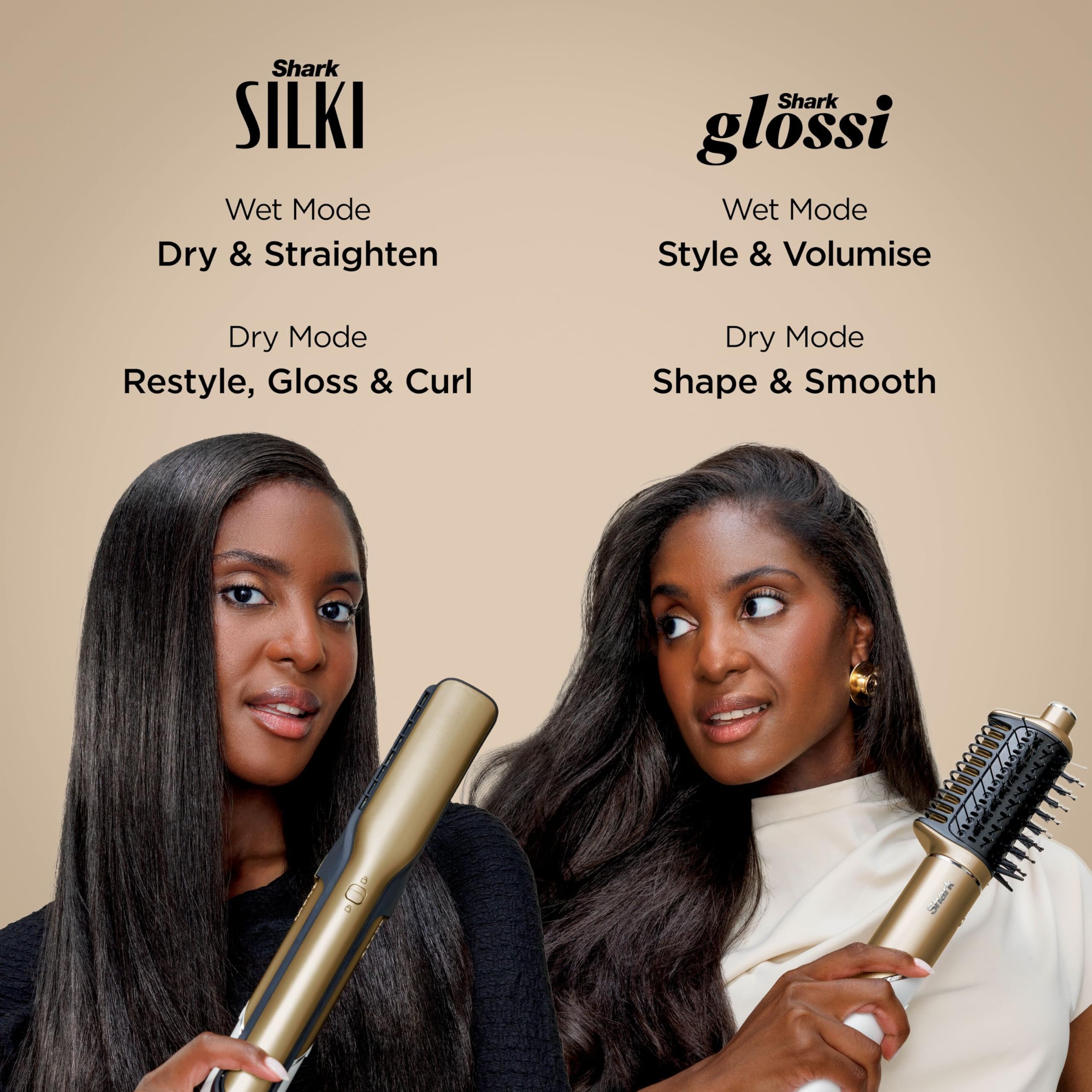 Shark Glam Sleek Straight Waves & Curls Multi-Styler HD6051SUK 5