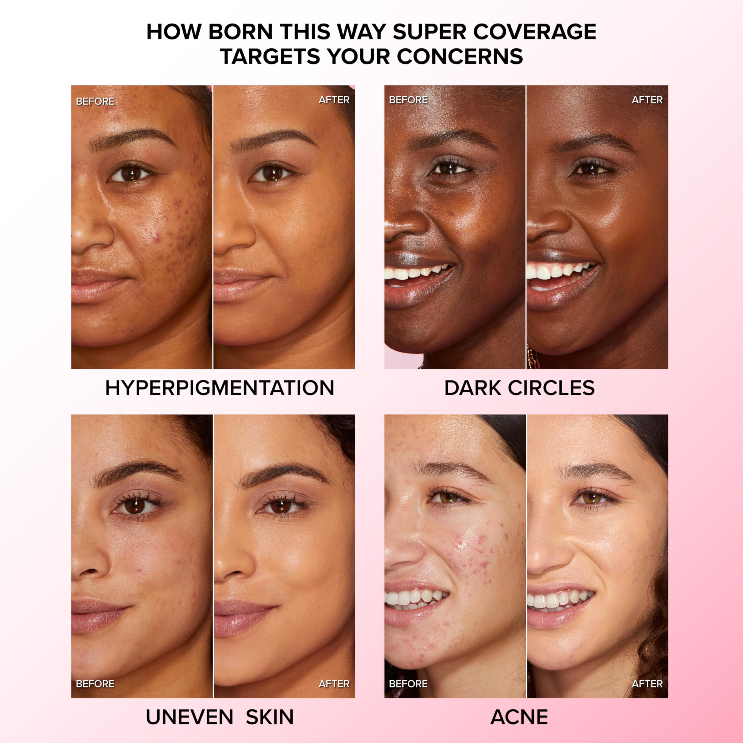 Too Faced Born This Way Super Coverage Multi-Use Concealer | Volle Deckkraft, ölfrei, langanhaltend + feuchtigkeitsspendend 4