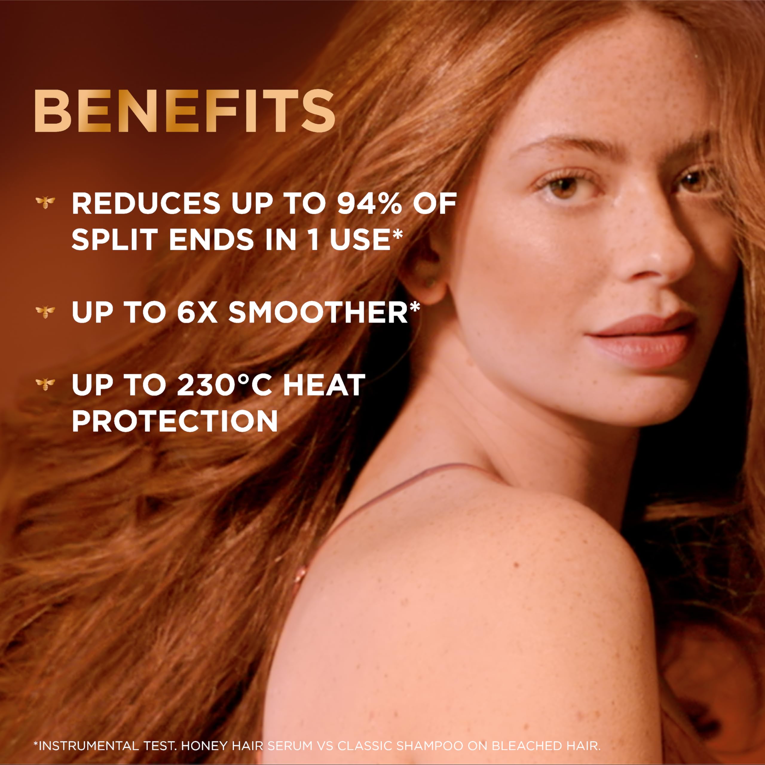 Garnier Ultimate Blends Hair Honey Serum with Acacia Honey for Dry Damaged Hair 3