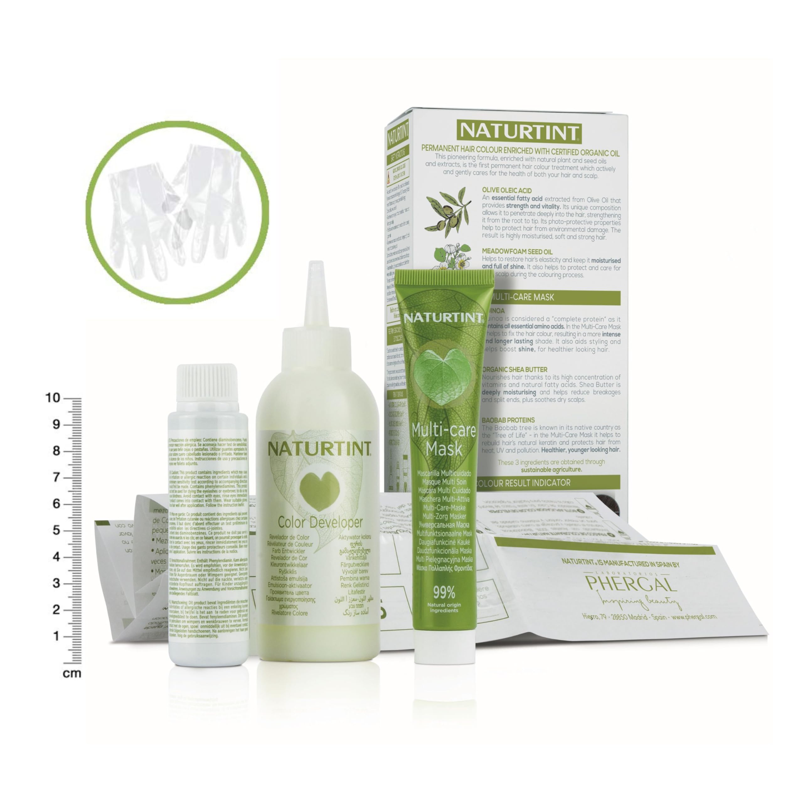 Naturtint Permanent Hair Colour Gel 5A Light Ash Chestnut, Plant Enriched 6