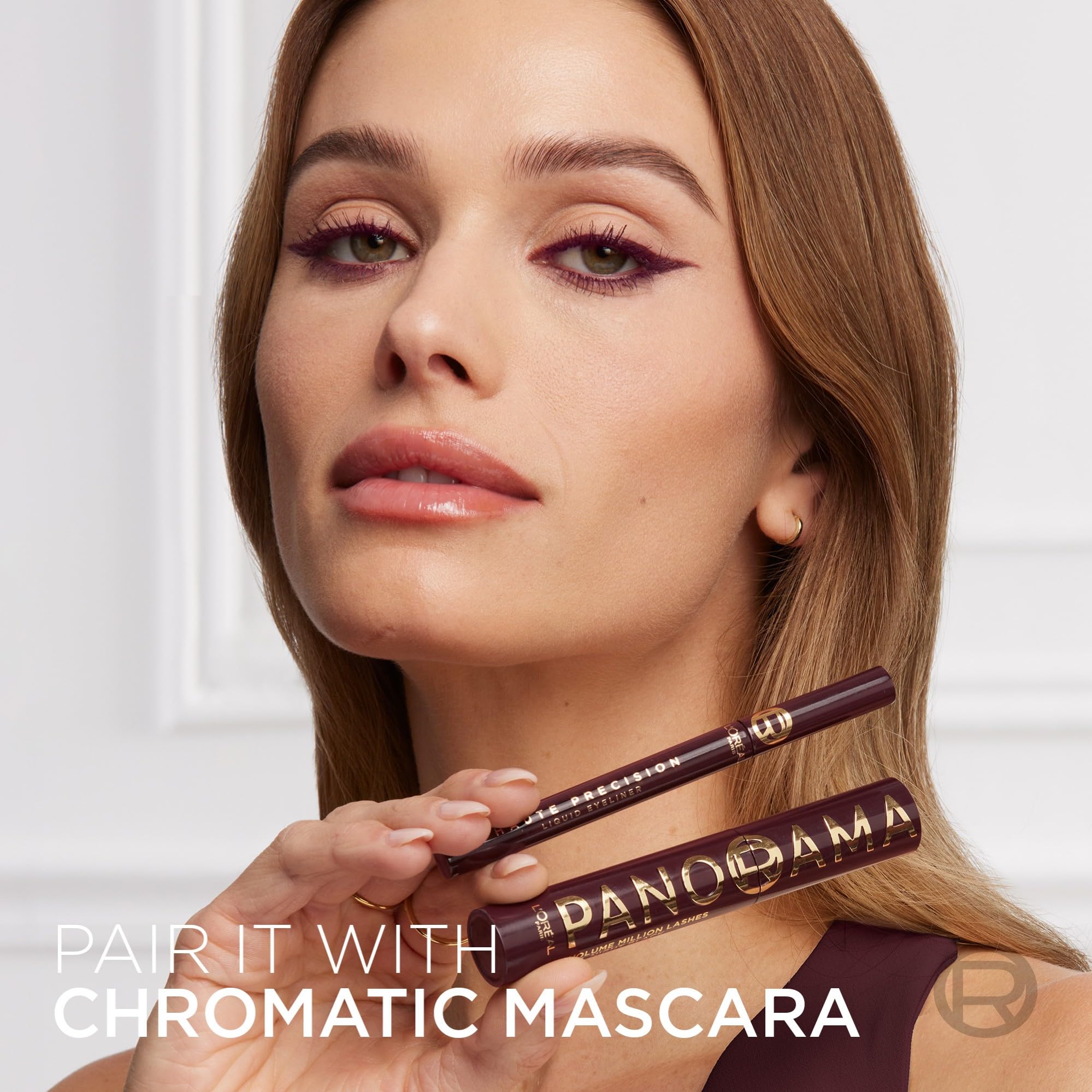 L'Oréal Paris Haute Precision Felt-Tip Liquid Eyeliner - Bordeaux Cashmere Shade 7