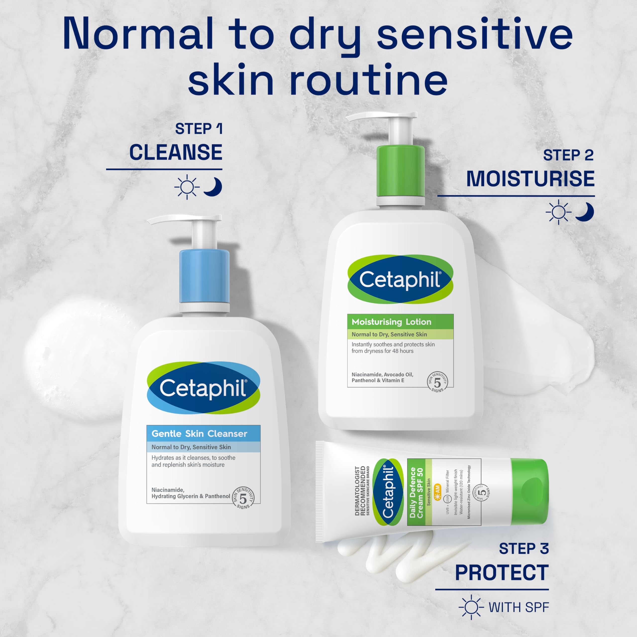 Cetaphil Gentle Skin Cleanser Travel Size (118ml) - Soap-Free Face & Body Wash for Sensitive Skin 6