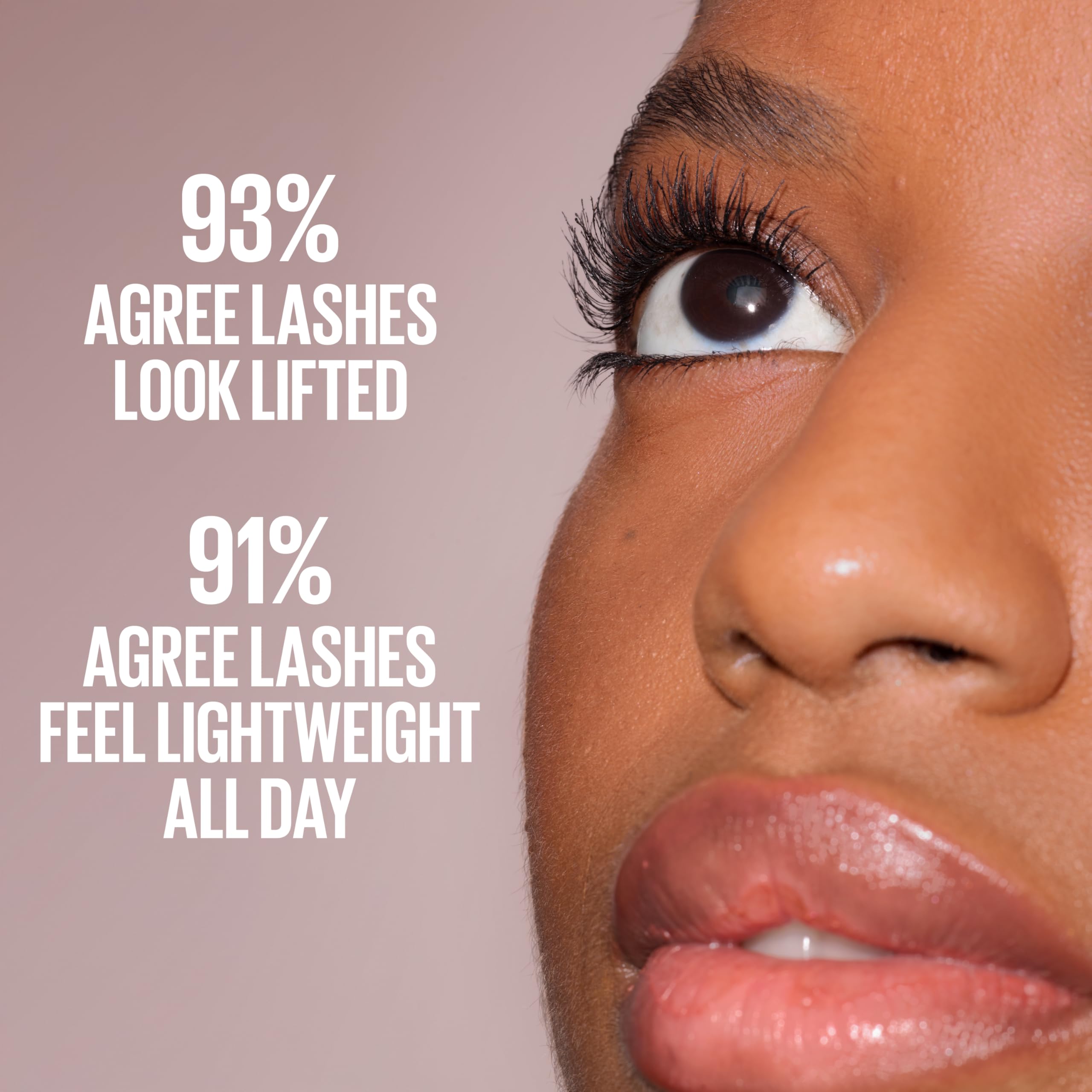 Maybelline Lash Sensational, Body Mascara, Volumen bis zu 24 Stunden Lift, Wischfest 5