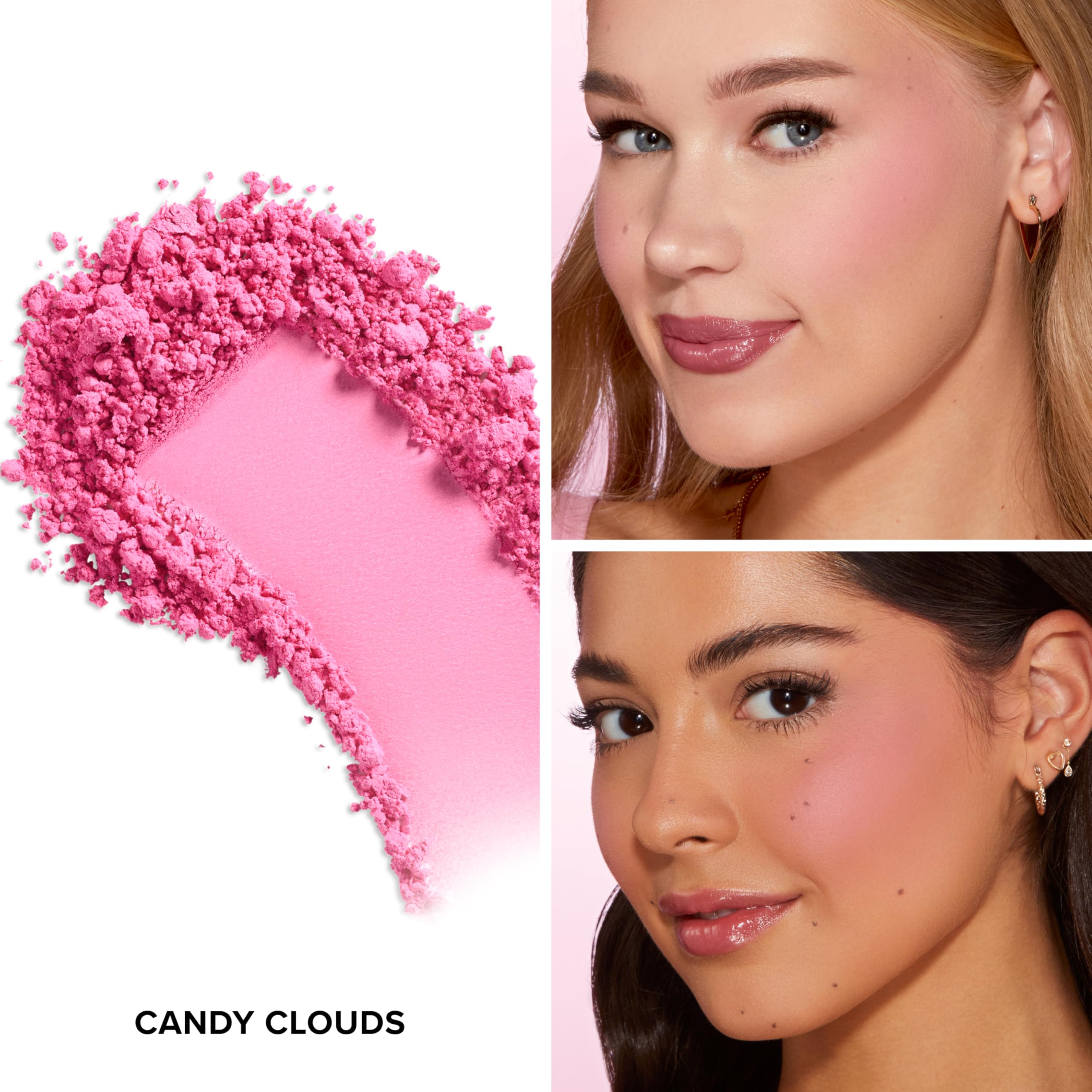 Too Faced Cloud Crush Blush | Buildable, Blendable, High Pigment Colour | Vegan Formula