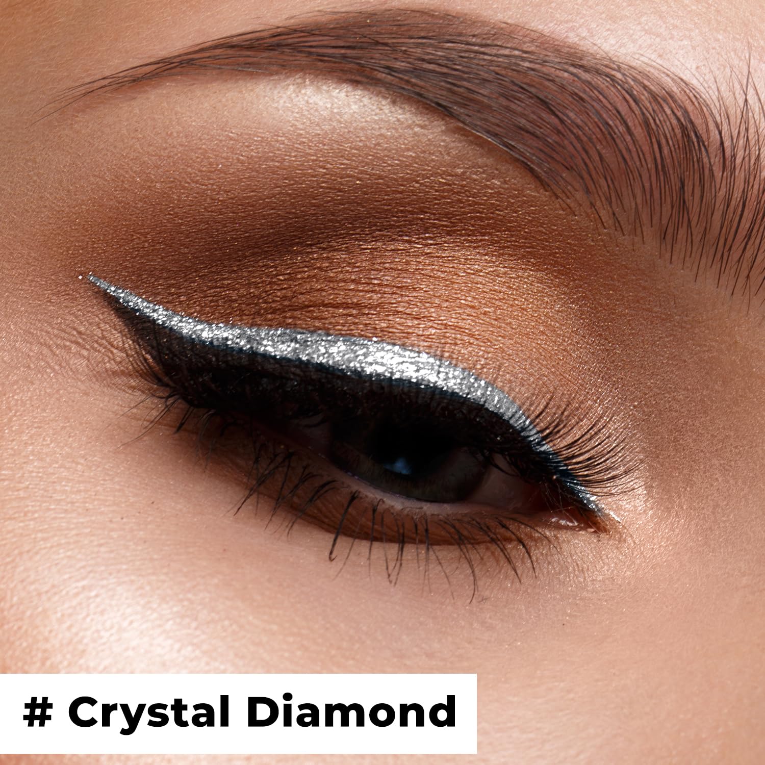 Profusion Cosmetics Glitter Eyeliner - Shimmering Golden Hue for Long-Lasting Eye Makeup