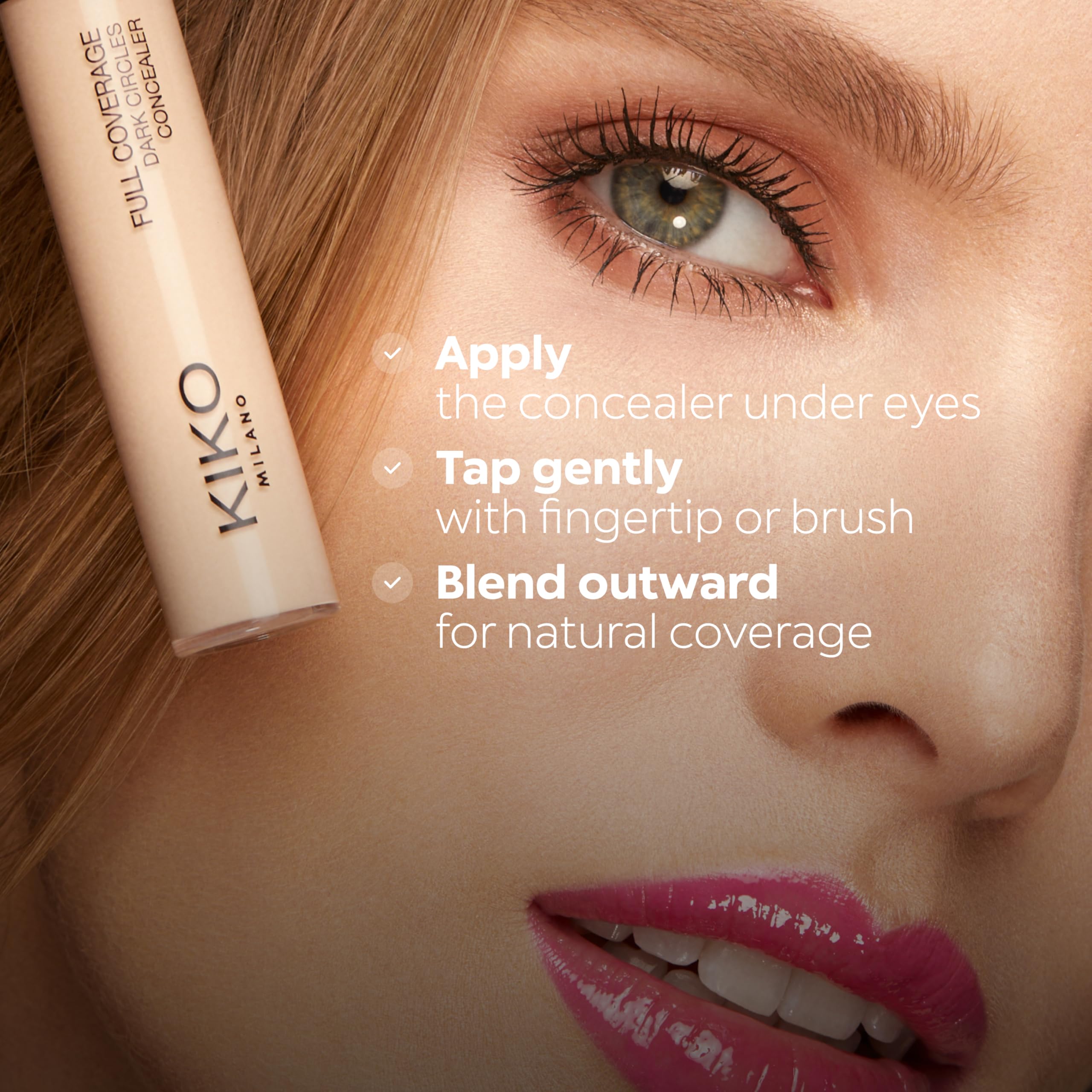 KIKO Milano Full Coverage Dark Circles Concealer 01 | 10-Hour High-Coverage Liquid Concealer 7