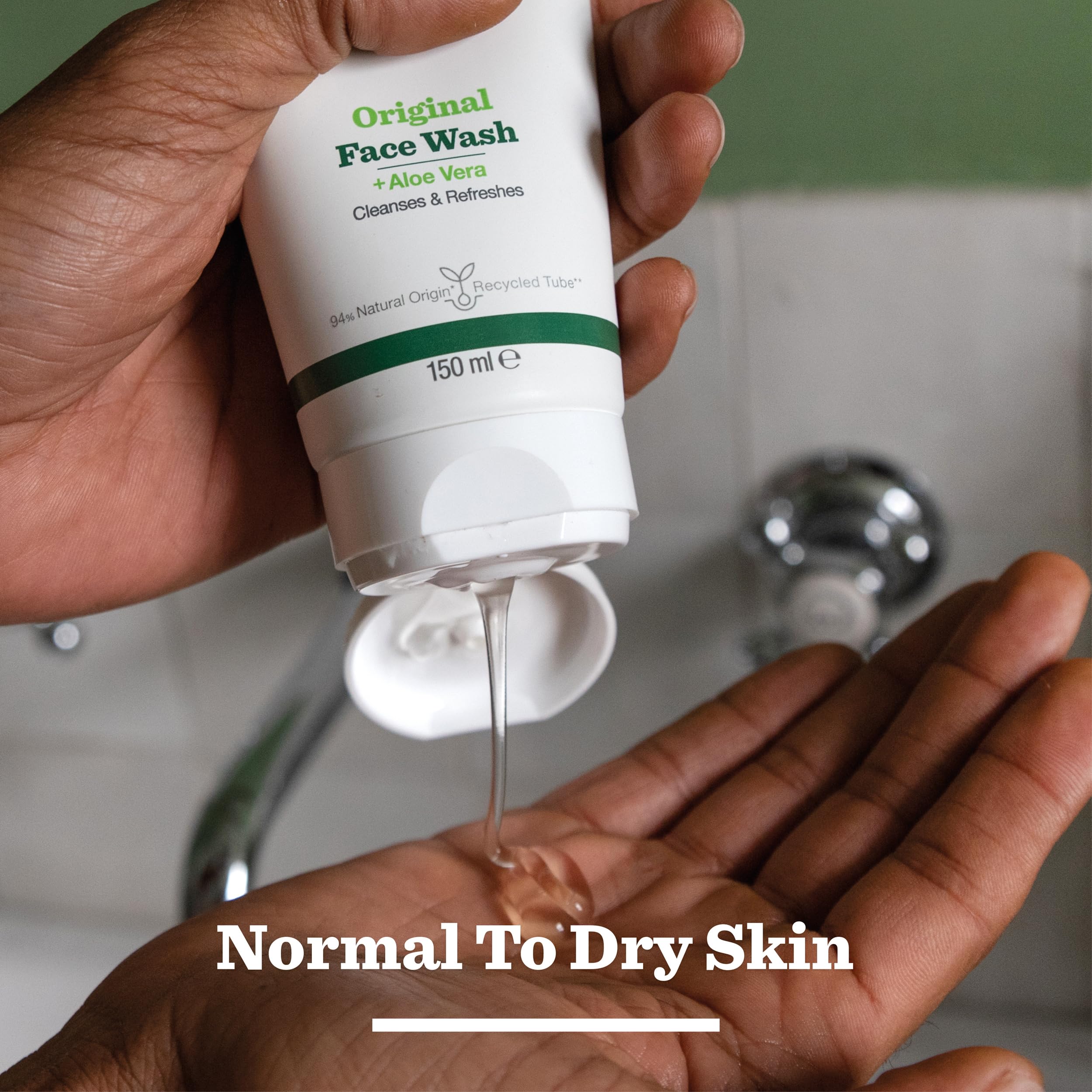 Bulldog Skincare Original Face Wash for Men, Normal to Dry Skin, 150ml 4