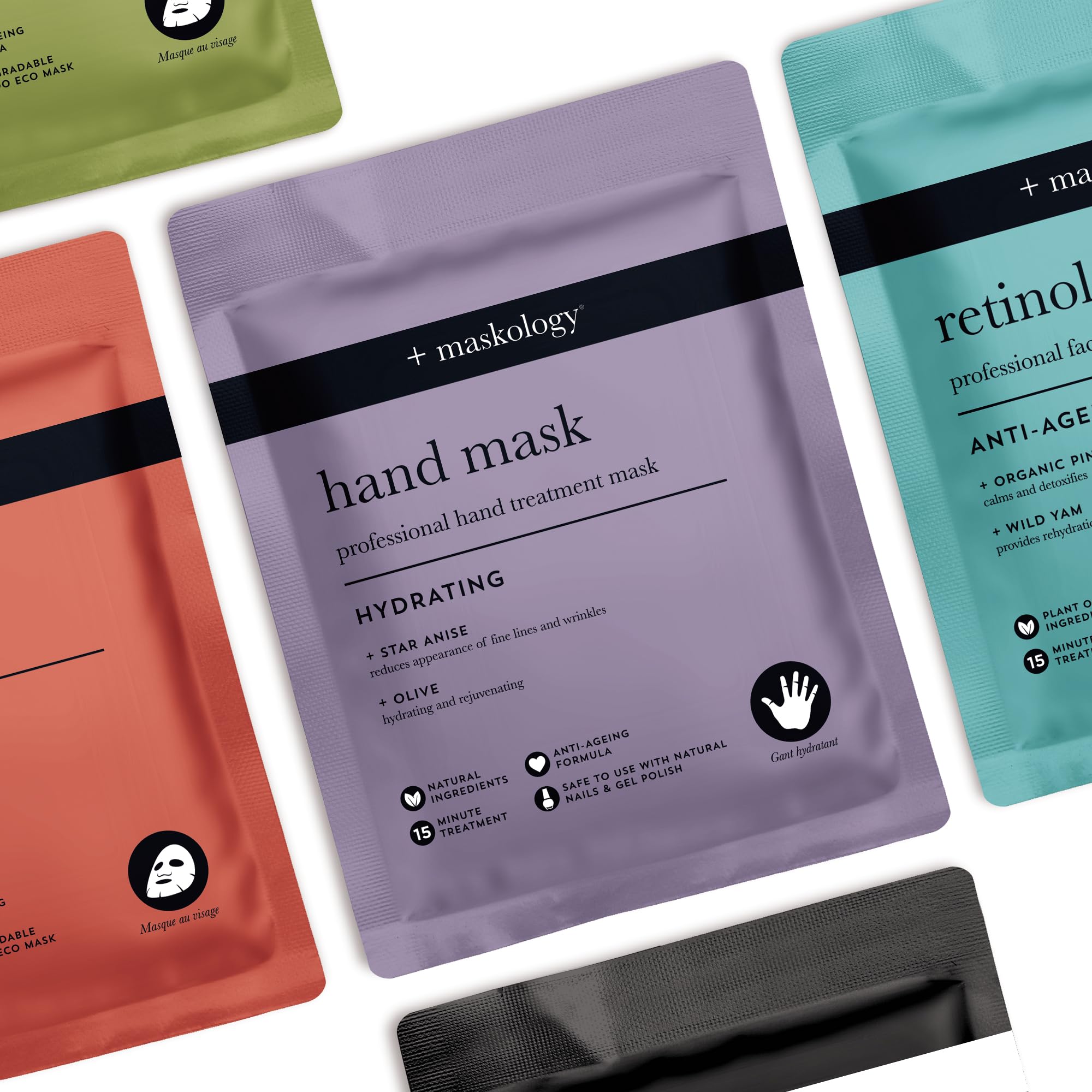 MASKOLOGY Hydrating Hand Mask with Argan Oil & Apple Extract | Anti-Ageing Treatment 6