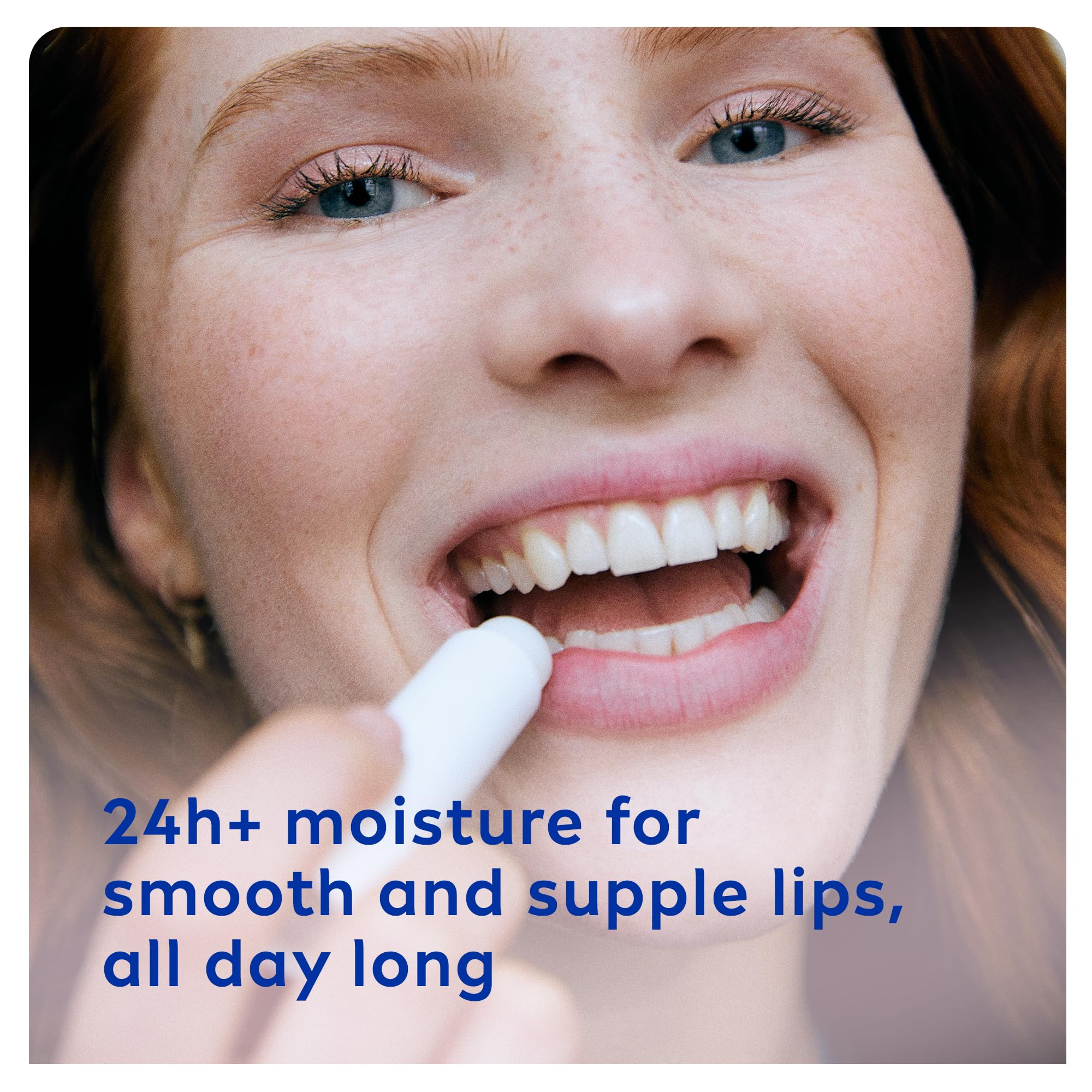 NIVEA Original Care Lip Balm for 24H+ Deep Hydration with Shea Butter & Natural Oils