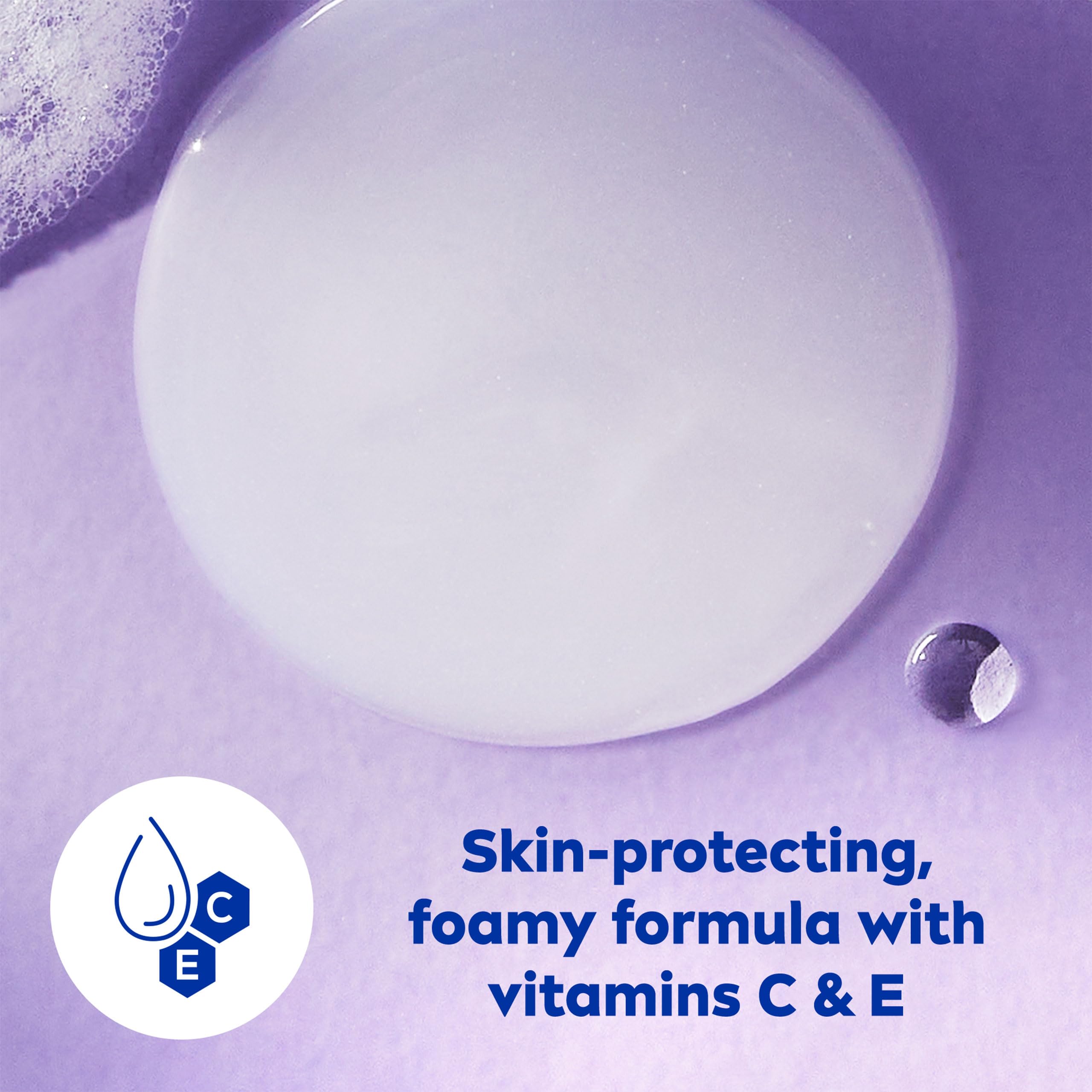 NIVEA 2in1 Cashmere Shower & Bath Gel with Vitamin C, E & Oils (750ml) 4