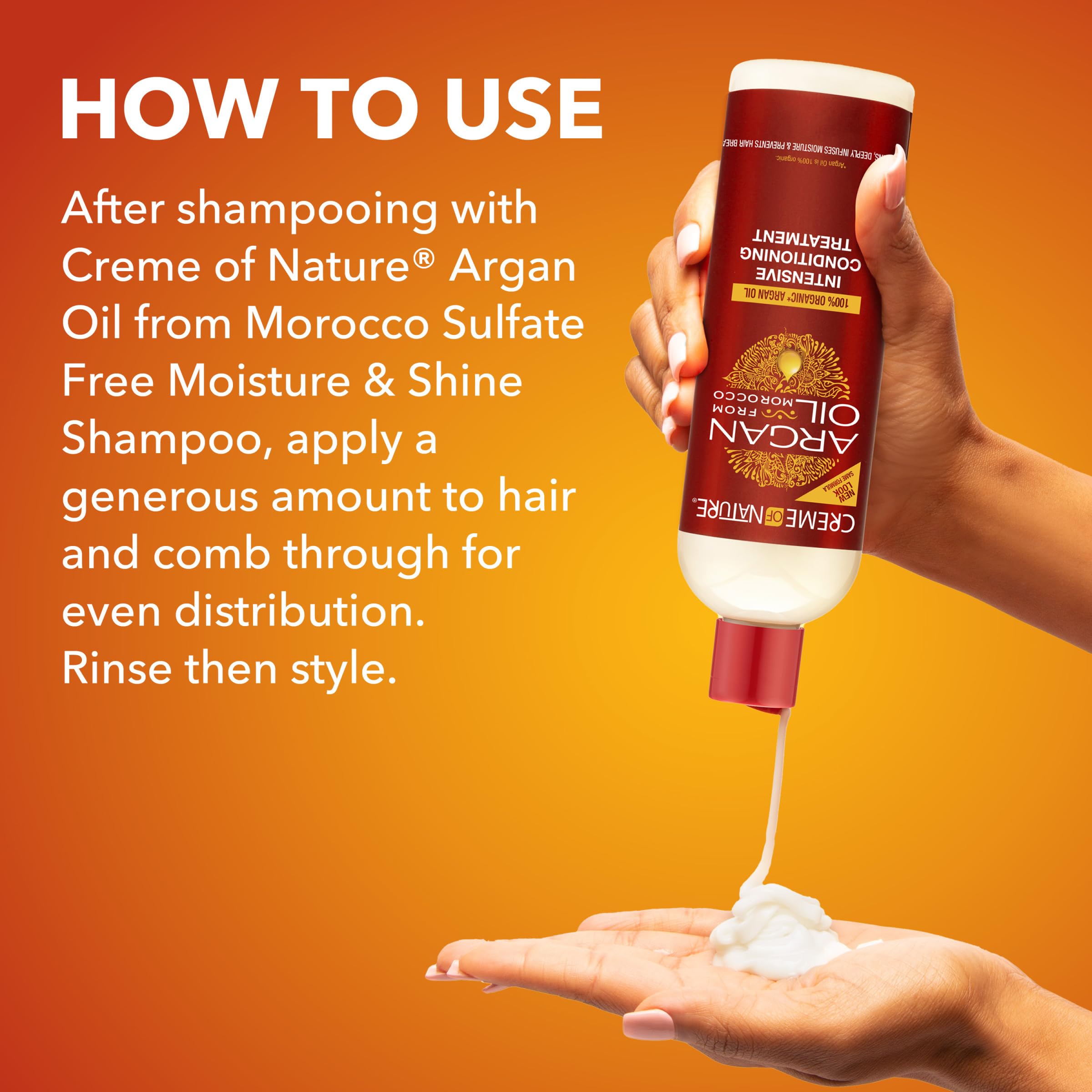 Creme of Nature Argan Oil Intensive Conditioning Treatment 354 ml for All Hair Types 7