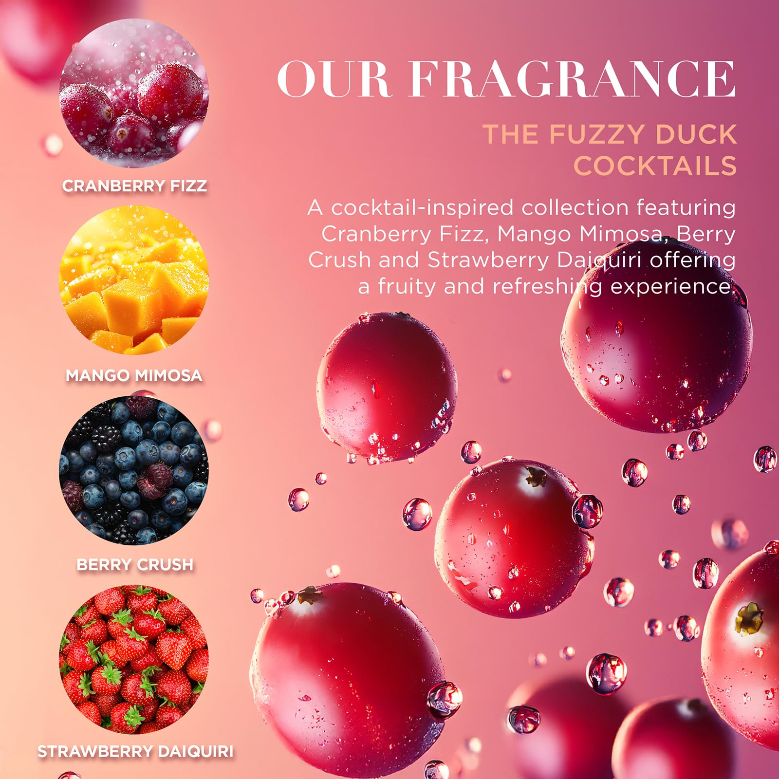 Baylis & Harding The Fuzzy Duck Cocktails Gift Set - Vegan Friendly Body Care Collection 4