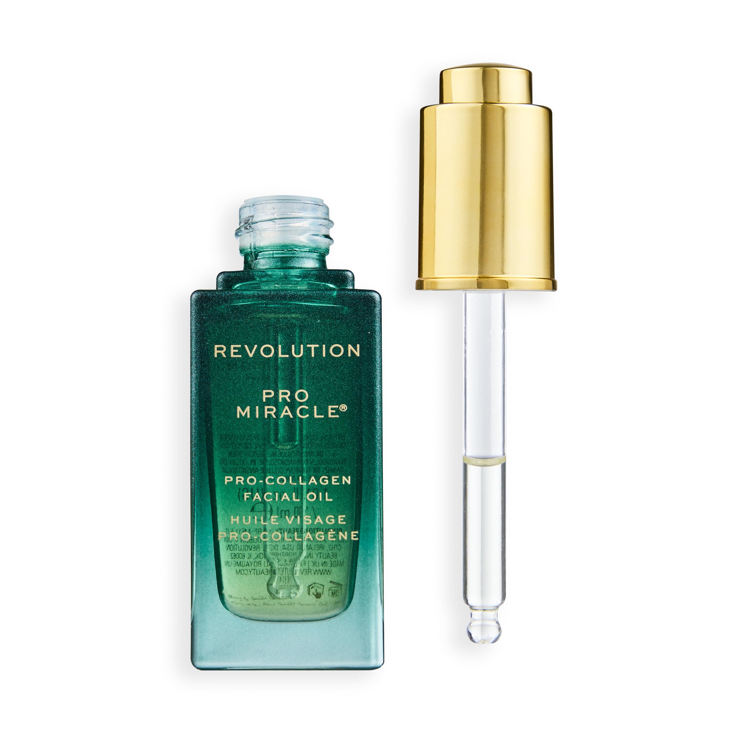Revolution Miracle Vegan Pro-Collagen Face Oil for Firmness and Radiance