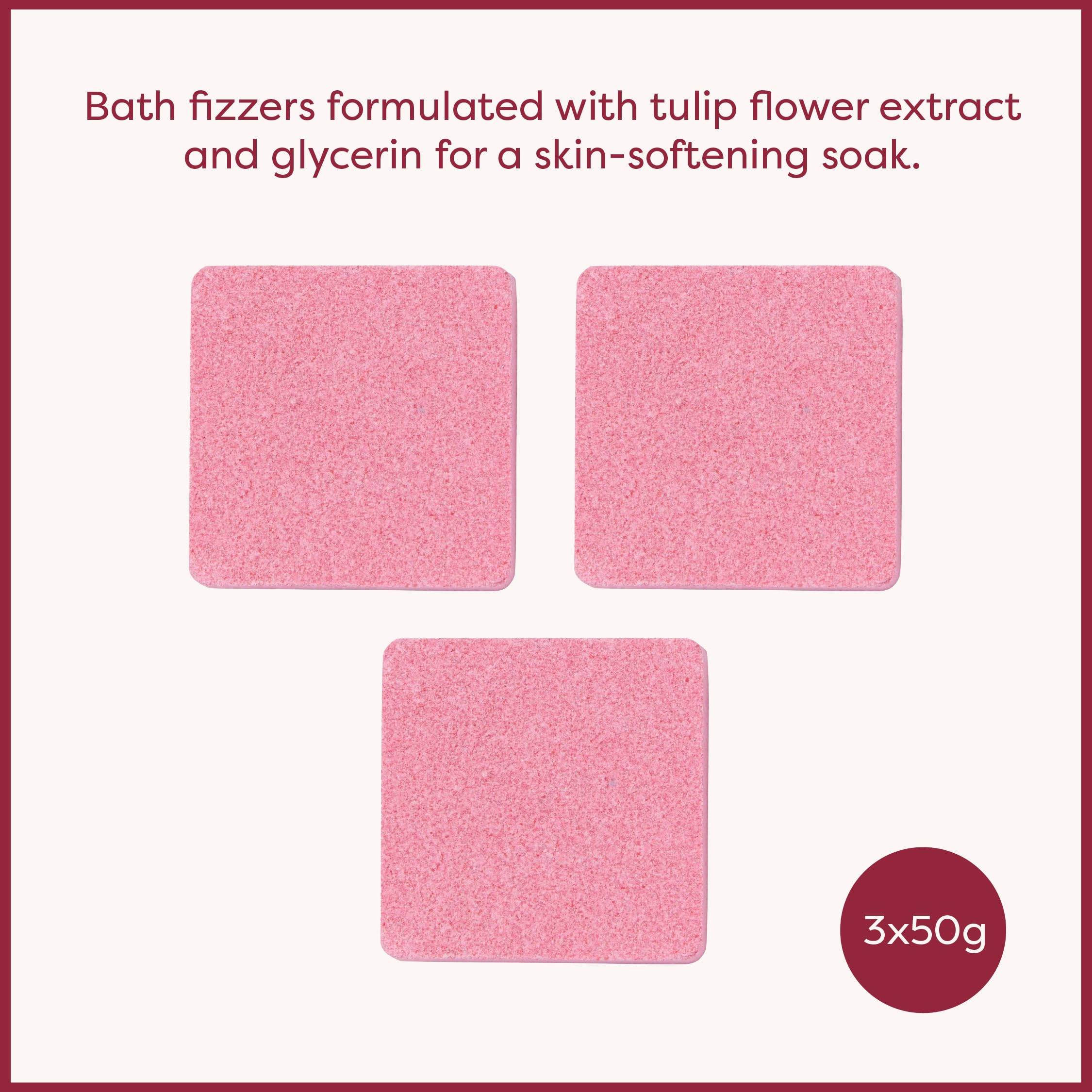 Heathcote & Ivory Emporium Bath Fizzers Cracker with Essential Oils, 3 x 50g 5